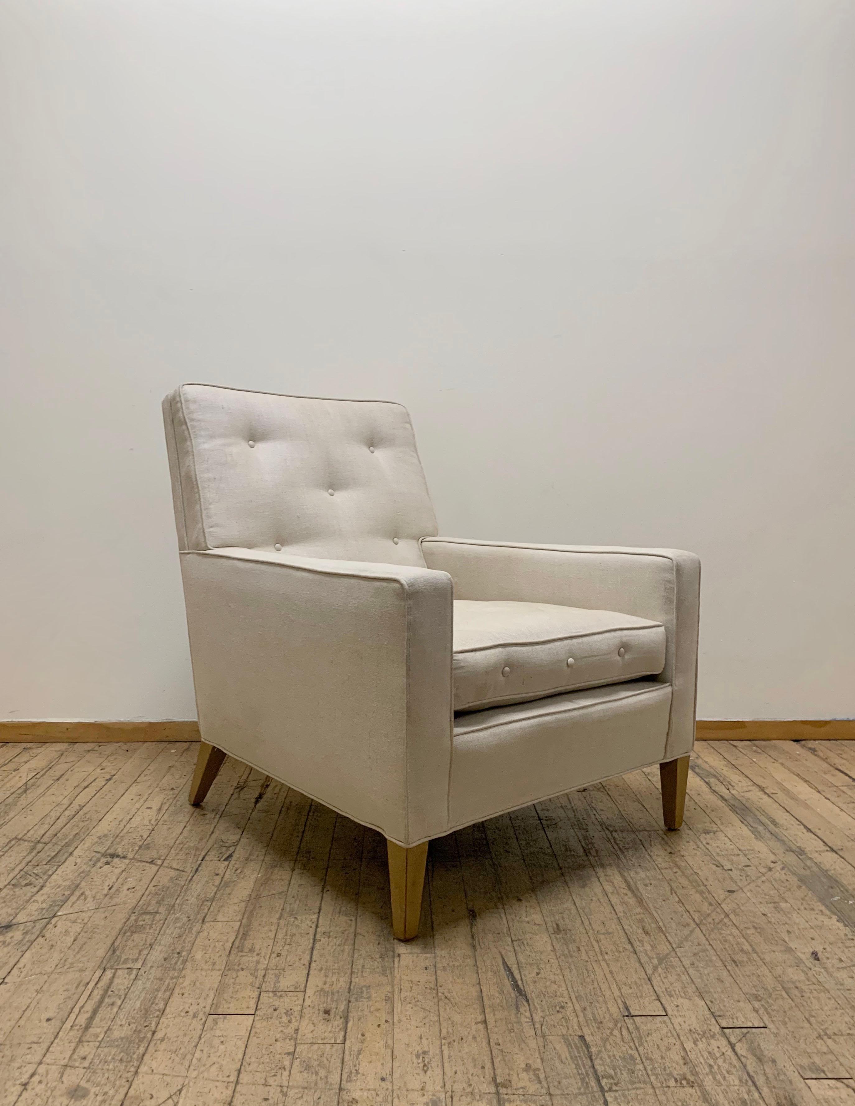 Ein Paar Robsjohn Gibbings-Loungesessel im Vintage-Stil für Widdicomb im Angebot 4