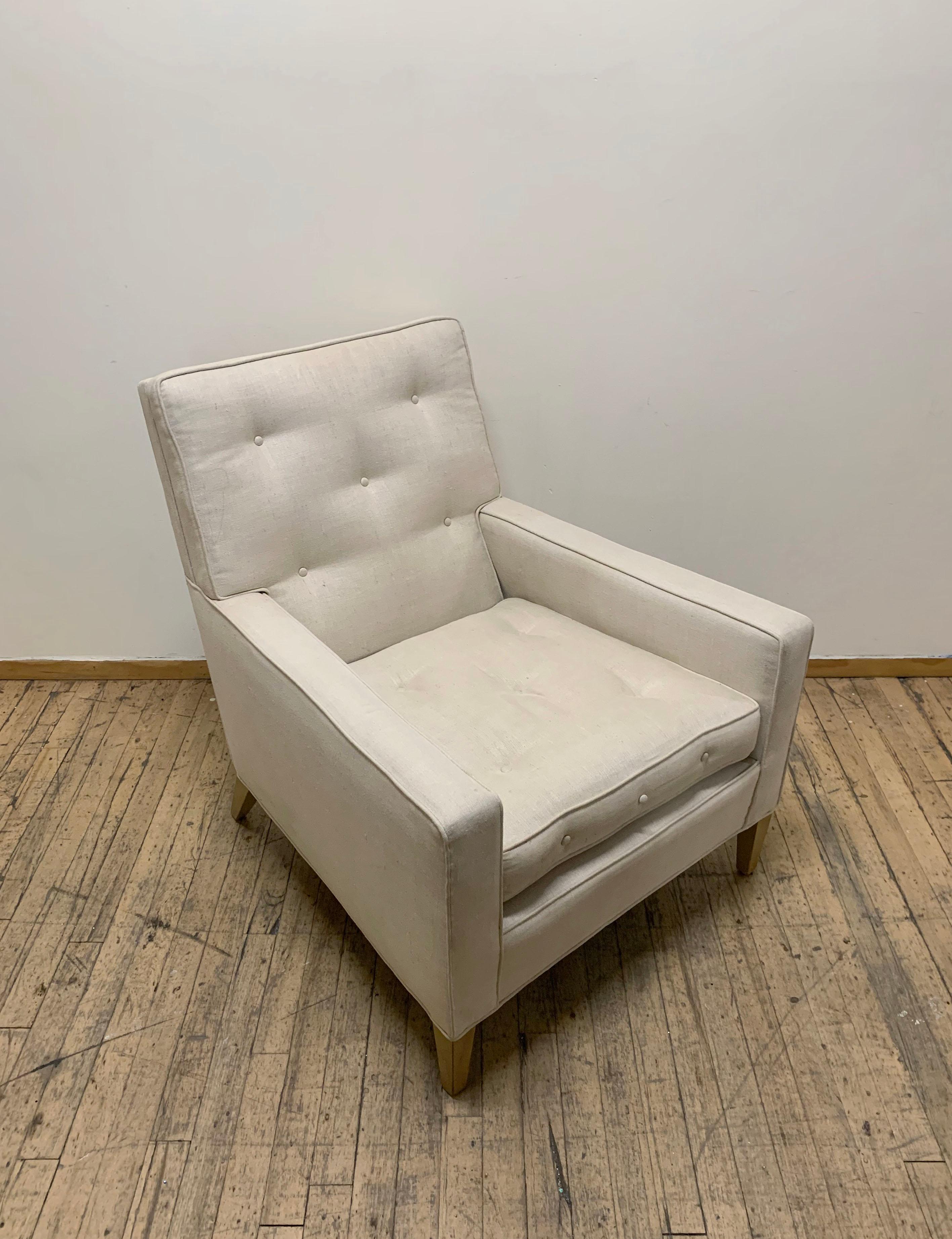 Ein Paar Robsjohn Gibbings-Loungesessel im Vintage-Stil für Widdicomb im Angebot 5