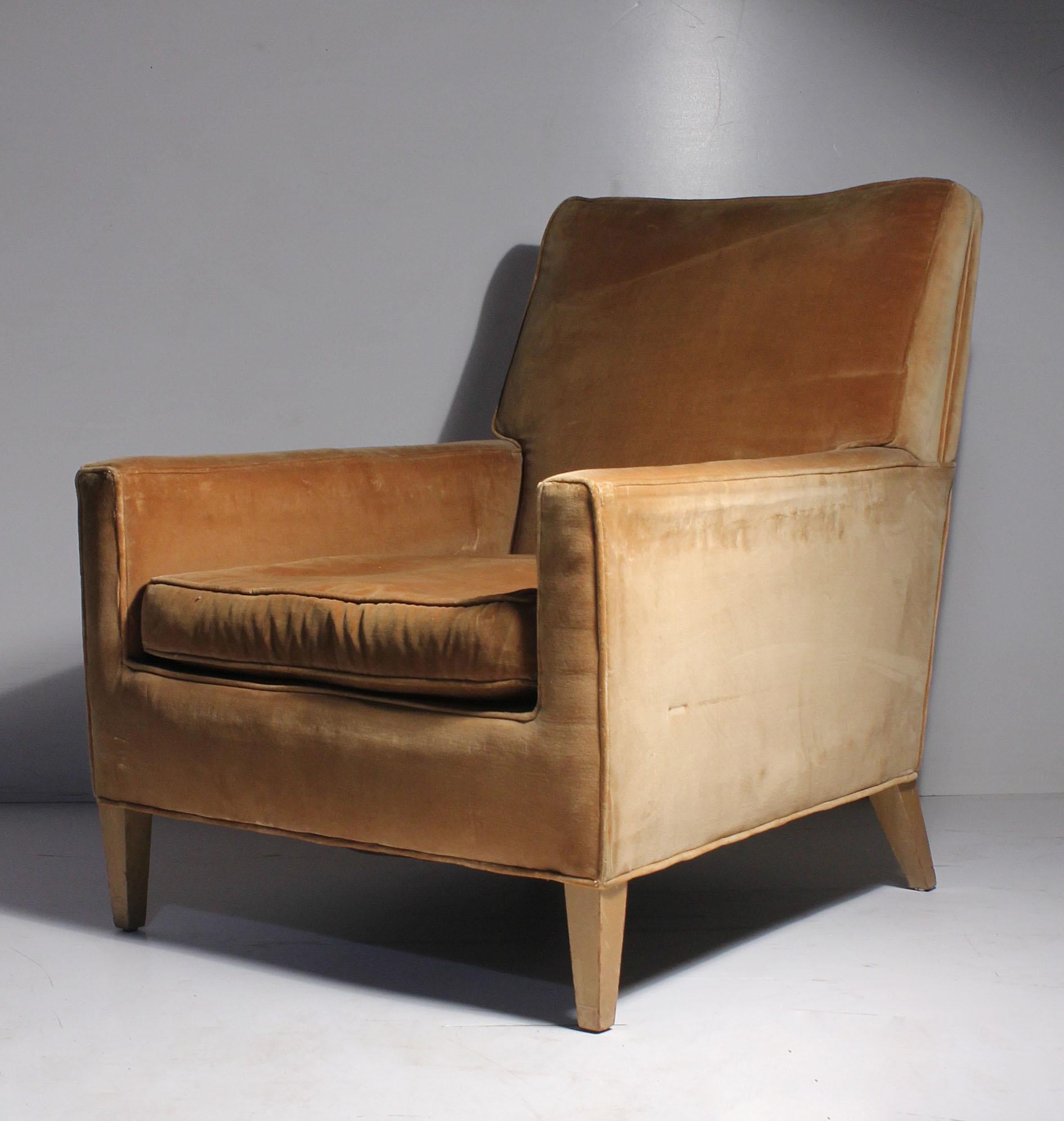 American Pair of Vintage Robsjohn Gibbings Lounge Chairs for Widdicomb For Sale