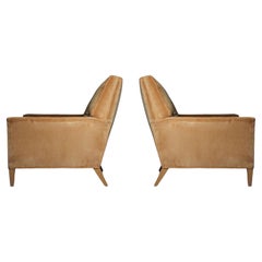 Pair of Vintage Robsjohn Gibbings Lounge Chairs for Widdicomb
