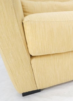 Pair of Vintage Roche Bobois Club Lounge Arm Chairs Mid Century Modern MINT!