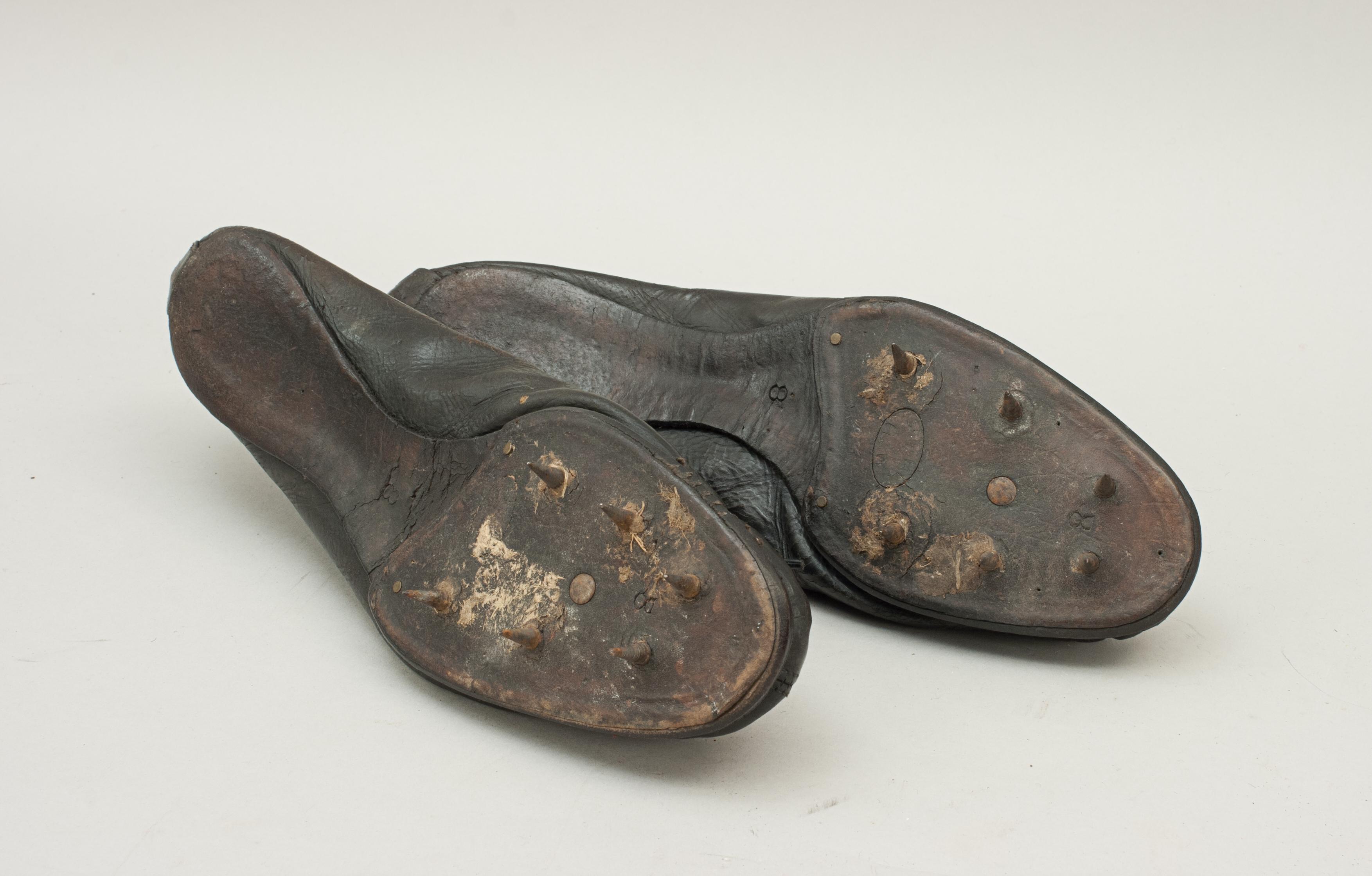 Pair of Vintage Running Spikes, Athletes Sprinting Shoes at 1stDibs ...