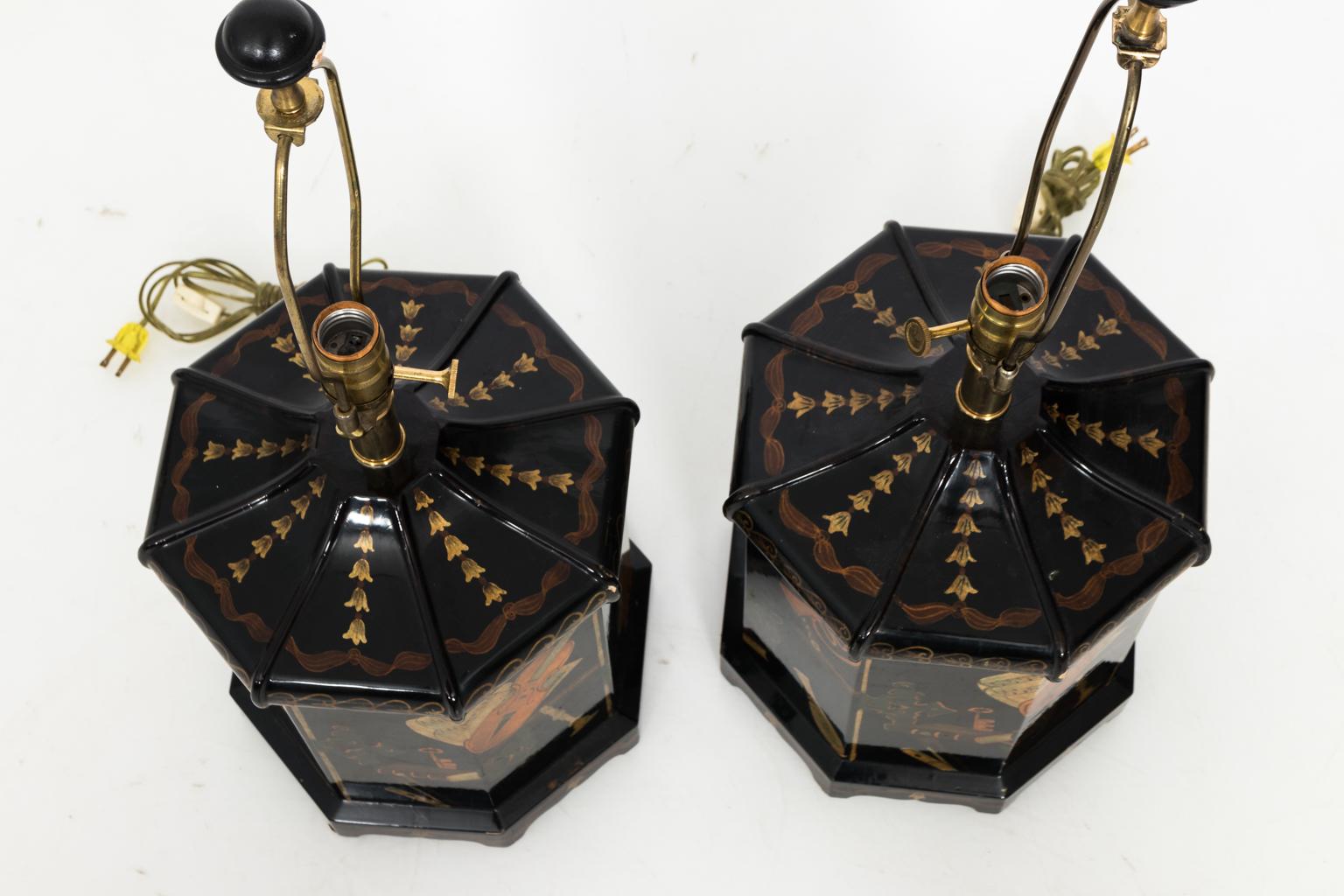 Pair of Vintage Sarreid Lamps 1