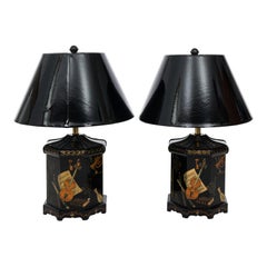 Pair of Vintage Sarreid Lamps