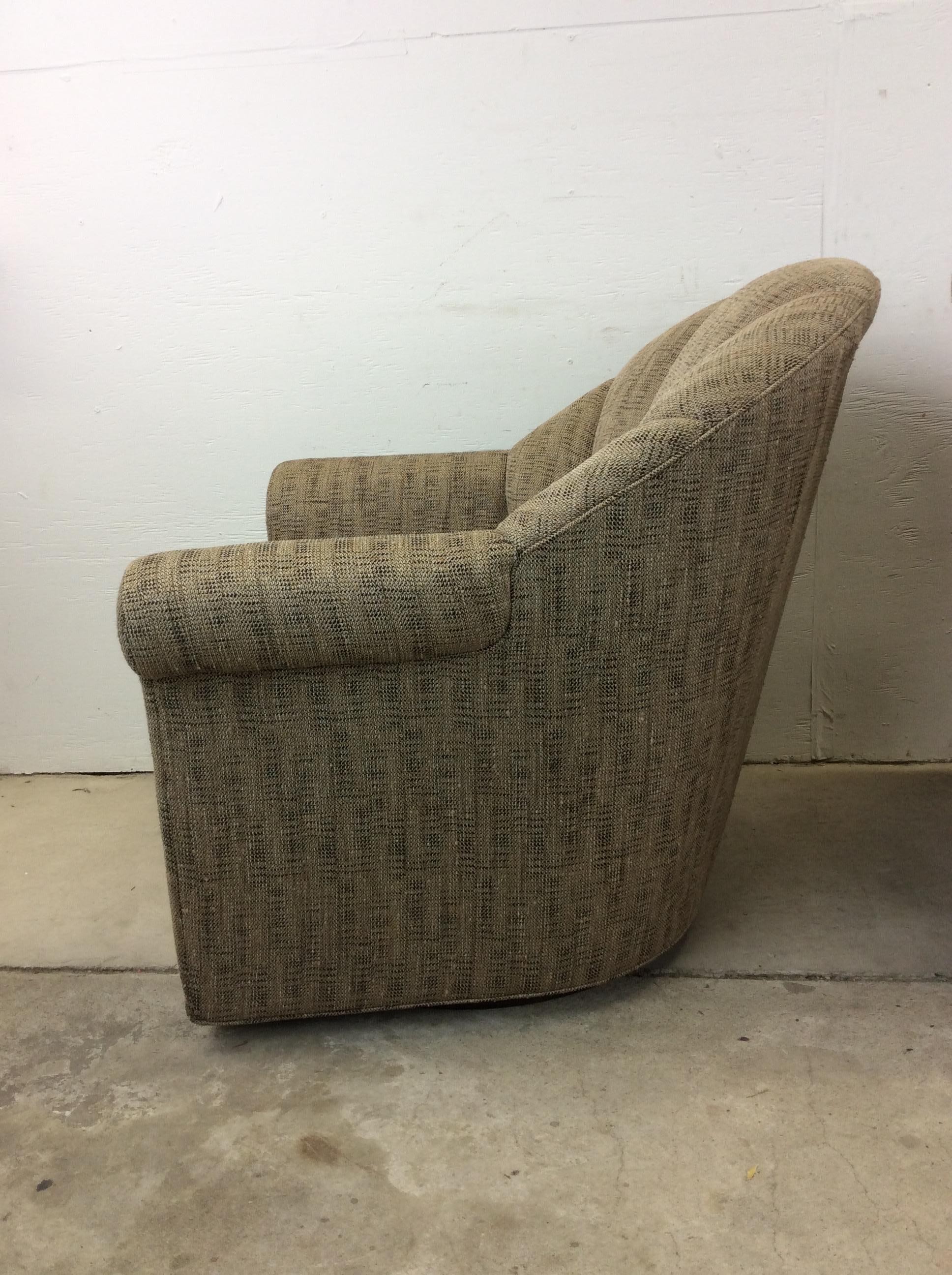 vintage scalloped chair