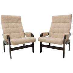 Pair of Vintage Scandinavian Armchairs, 1970s