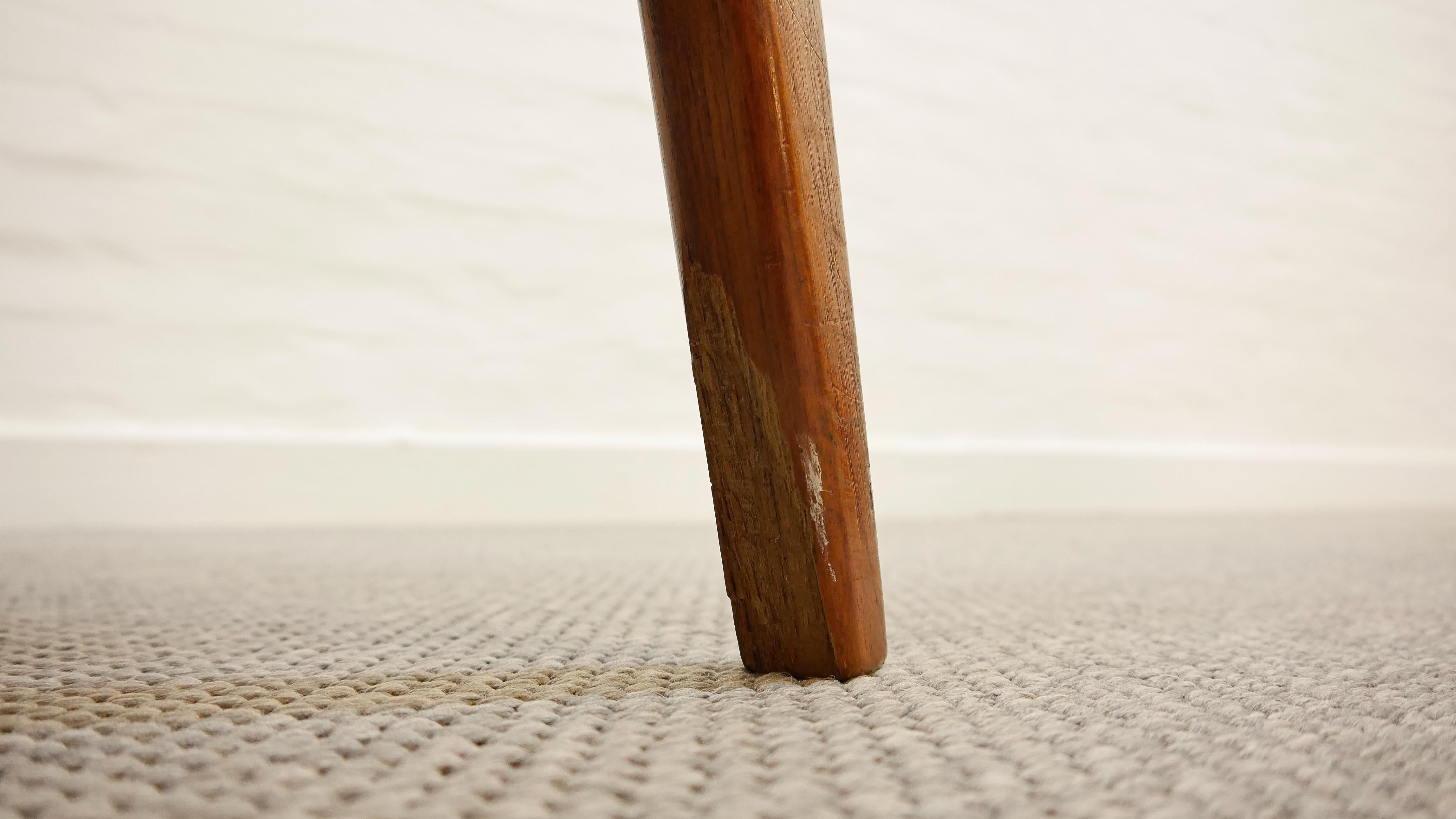 Coppia di Easy Chair scandinave vintage, sedie da salotto in teak, anni '60 in vendita 7