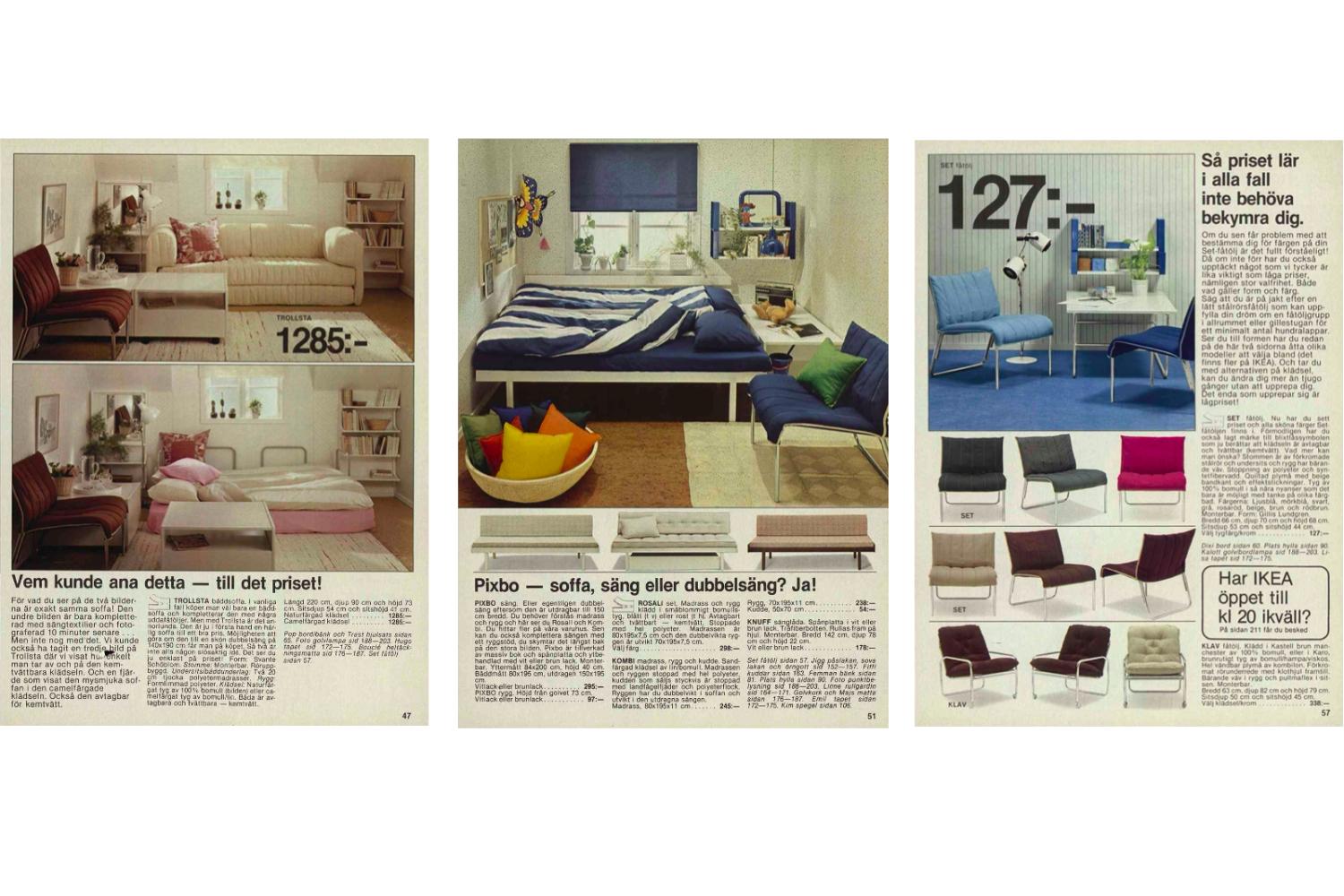 Paar skandinavische moderne Patchwork-Loungesessel aus Leder von IKEA, Vintage im Angebot 9