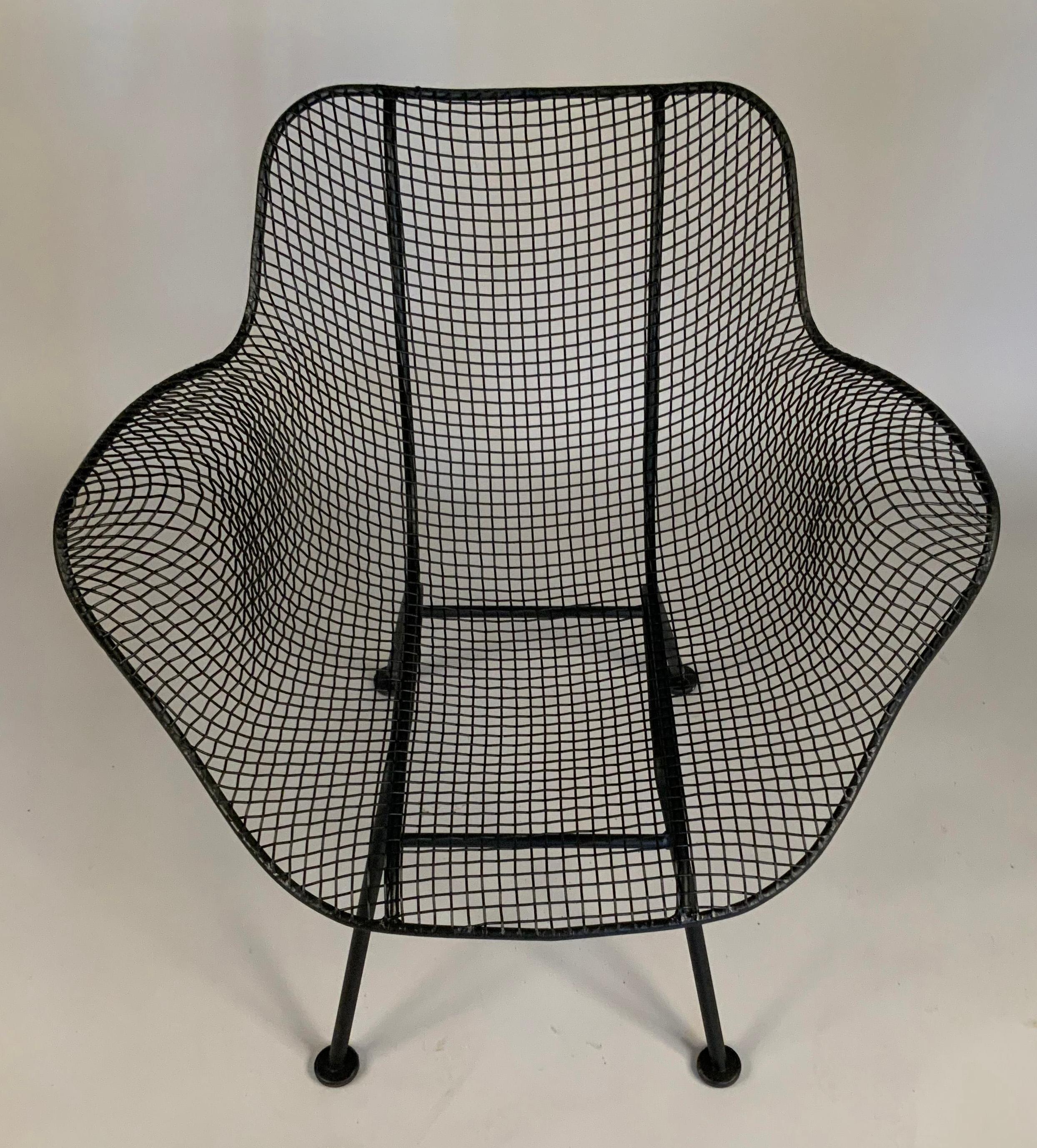 Pair of Vintage Sculptura Lounge Chairs by Russell Woodard In Good Condition In Hudson, NY