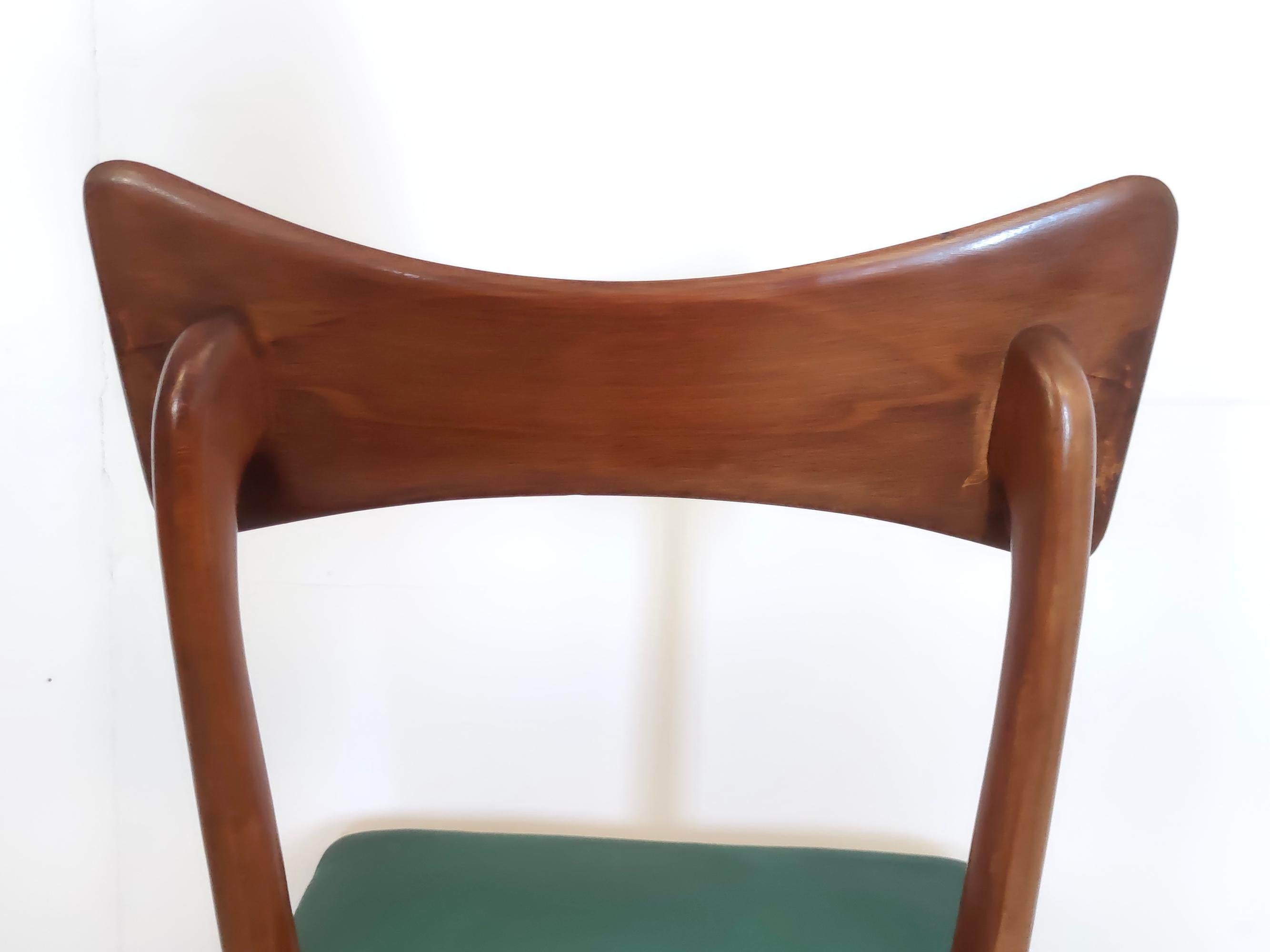 Paire de chaises d'appoint vintage attribuées à Ico Parisi pour Ariberto Colombo, Italie en vente 2