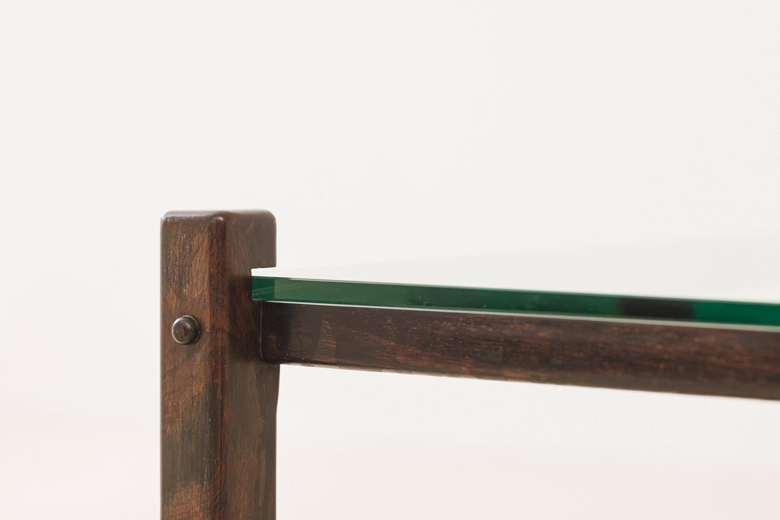 Paar Vintage-Beistelltische, Design von unbekanntem Künstler, Brasilien, 1960er Jahre im Angebot 6