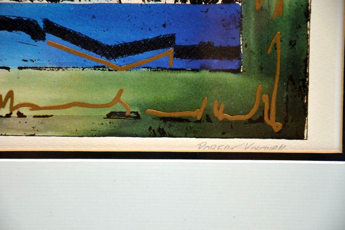 Paar signierte Vintage-Drucke von Robert Kostuck mit dem Titel: Hands of Fate im Angebot 2