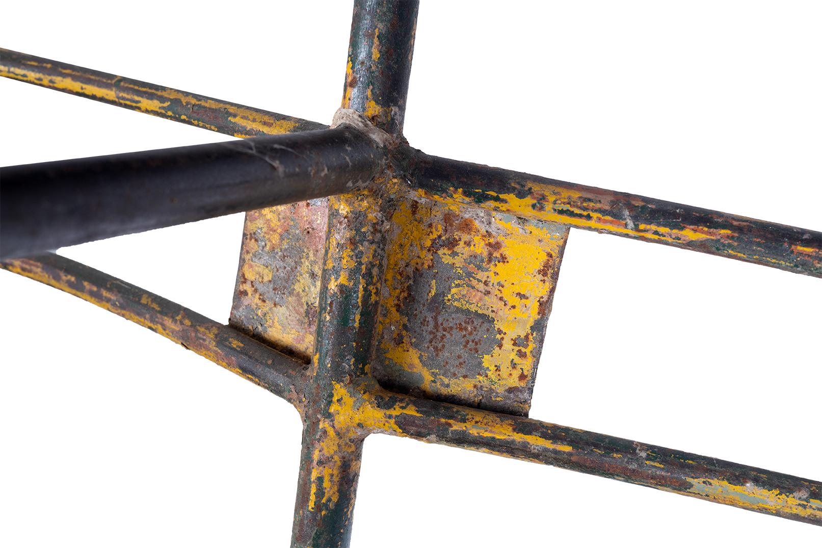 Pair of Vintage Ski Lift Chairs from French Pyrenees In Good Condition In Dallas, TX