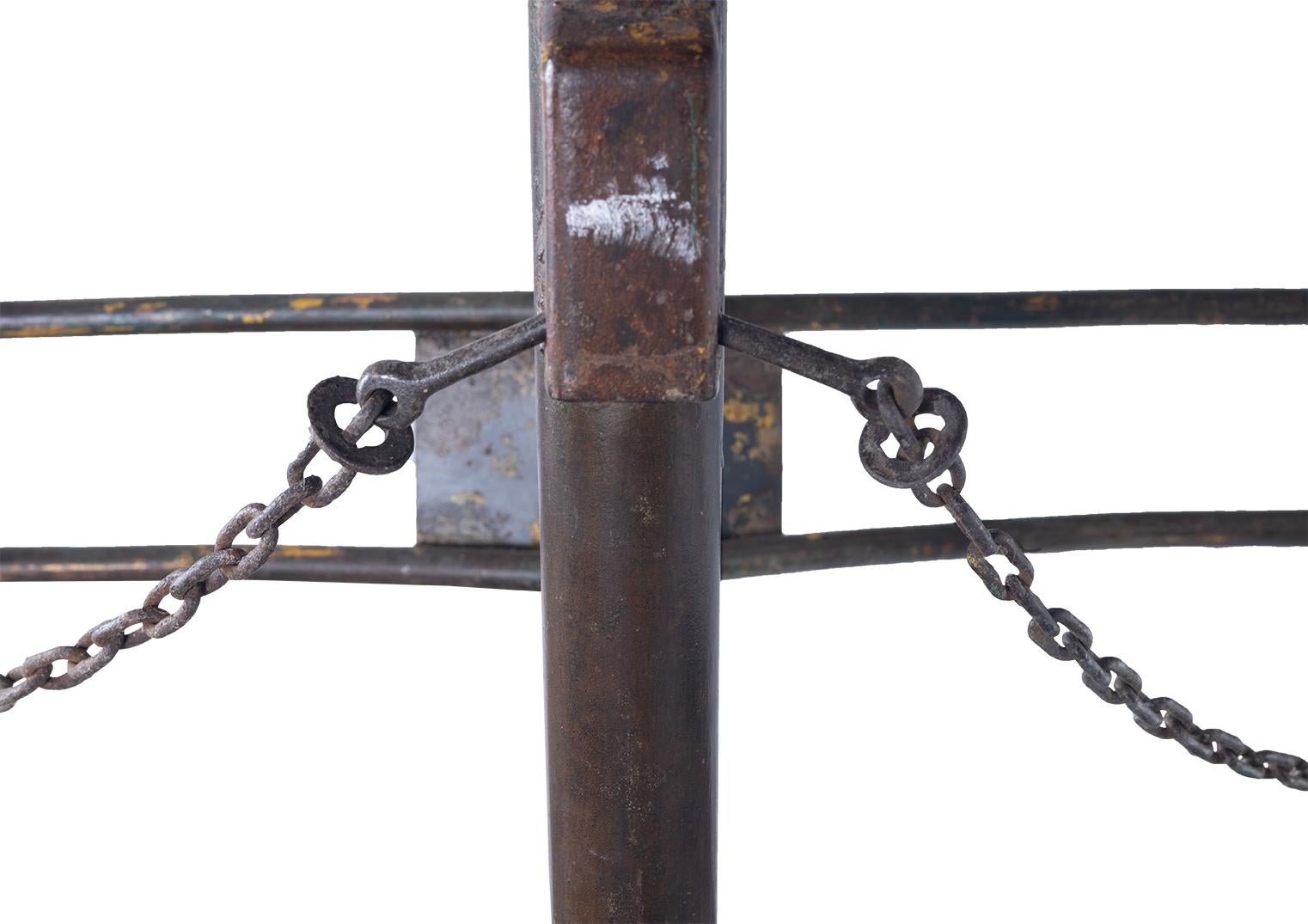 Pair of Vintage Ski Lift Chairs from French Pyrenees 3