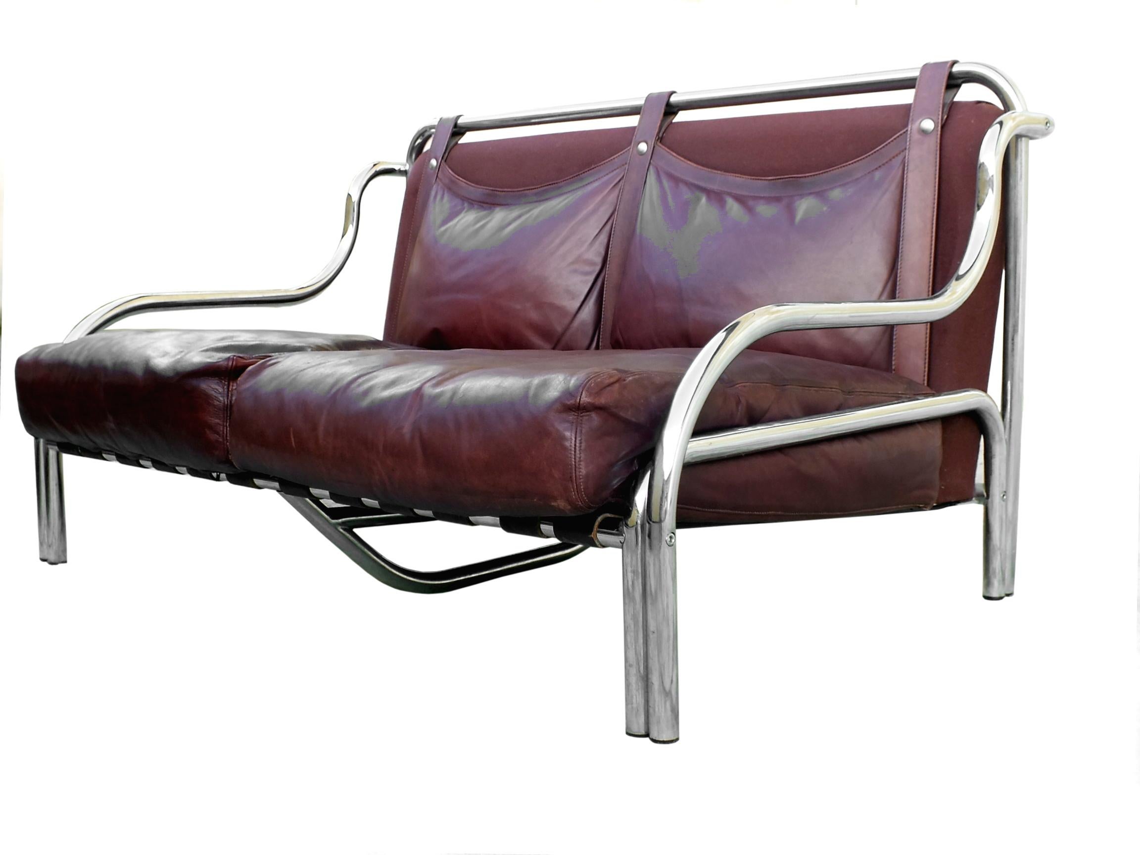Pair of Vintage Sofas by Gae Aulenti Production Poltronova, Italy, 1965 For Sale 1