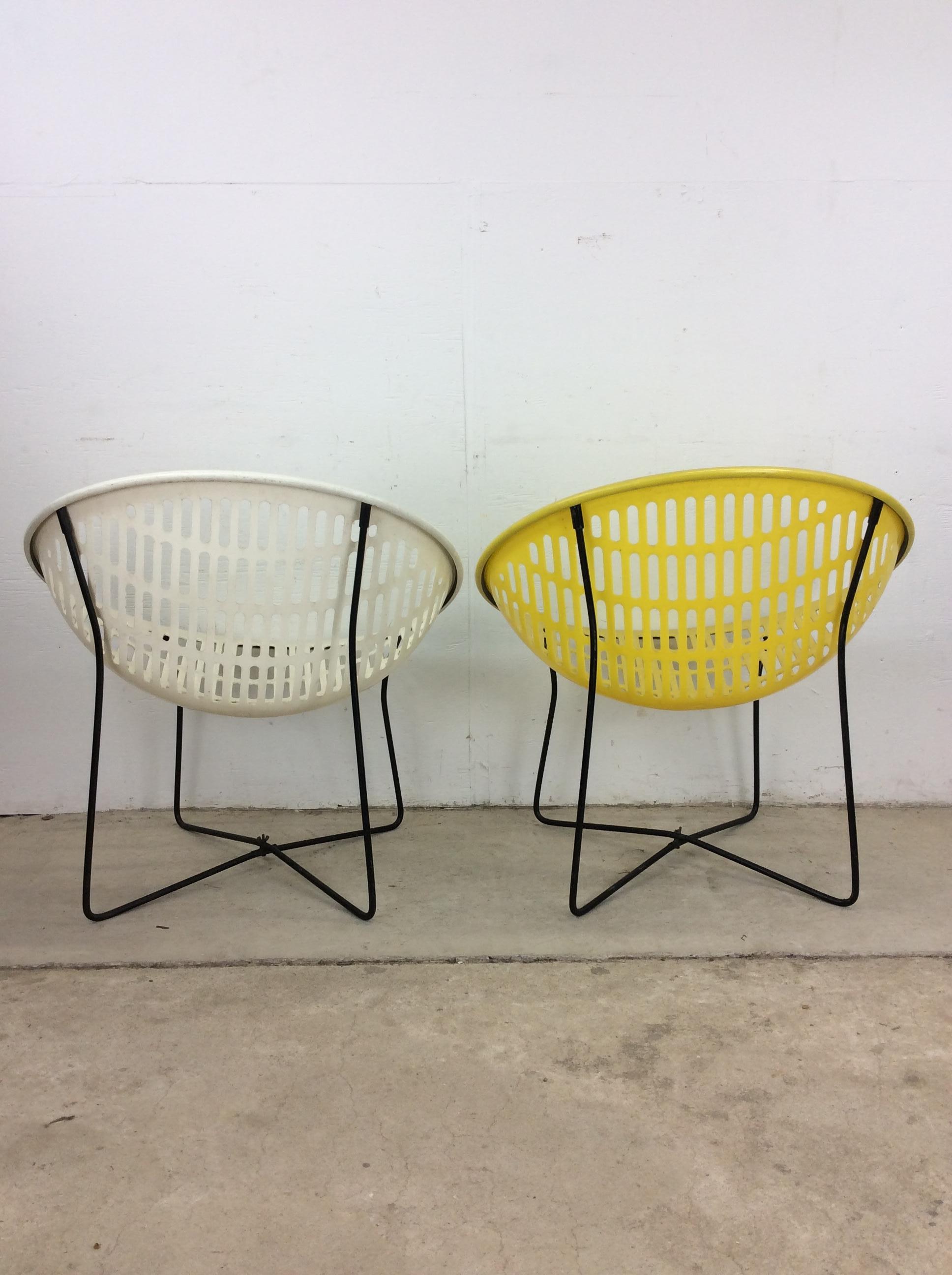 Pareja de sillas de patio Solaire vintage de Fabiano & Panzini en venta 5
