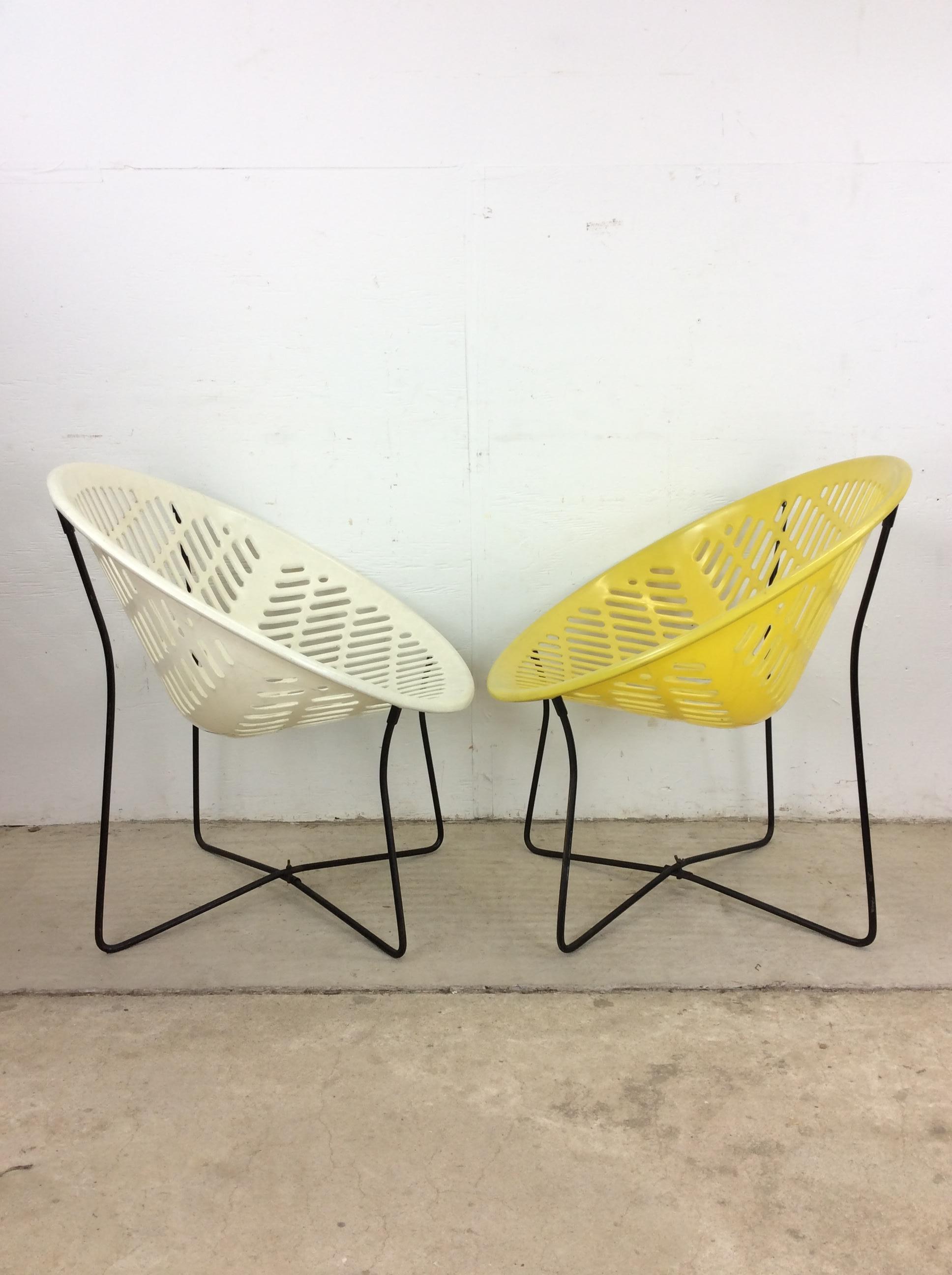 Pareja de sillas de patio Solaire vintage de Fabiano & Panzini en venta 8