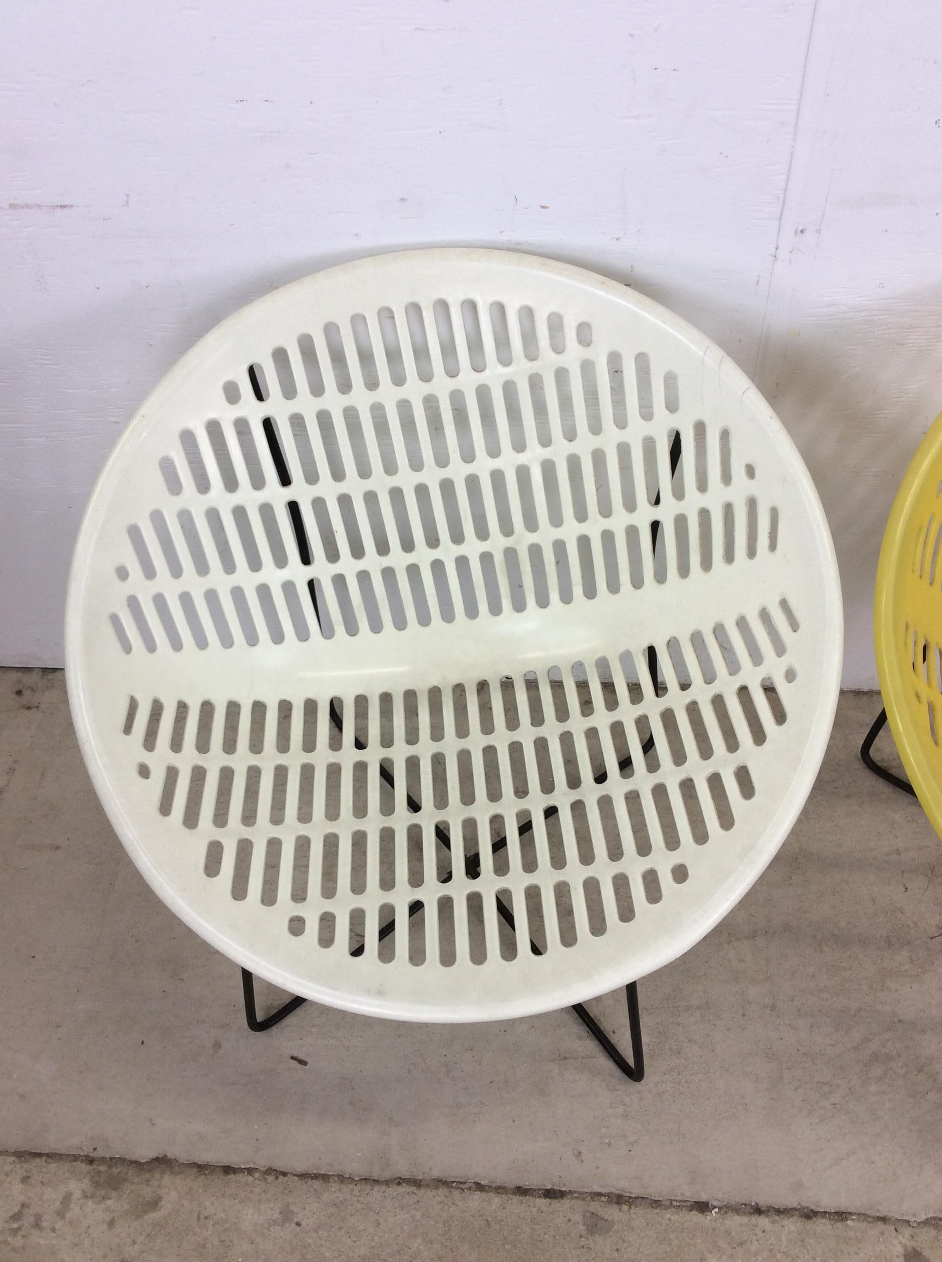 Paar Solaria-Terrassenstühle im Vintage-Stil von Fabiano & Panzini (Moderne der Mitte des Jahrhunderts) im Angebot