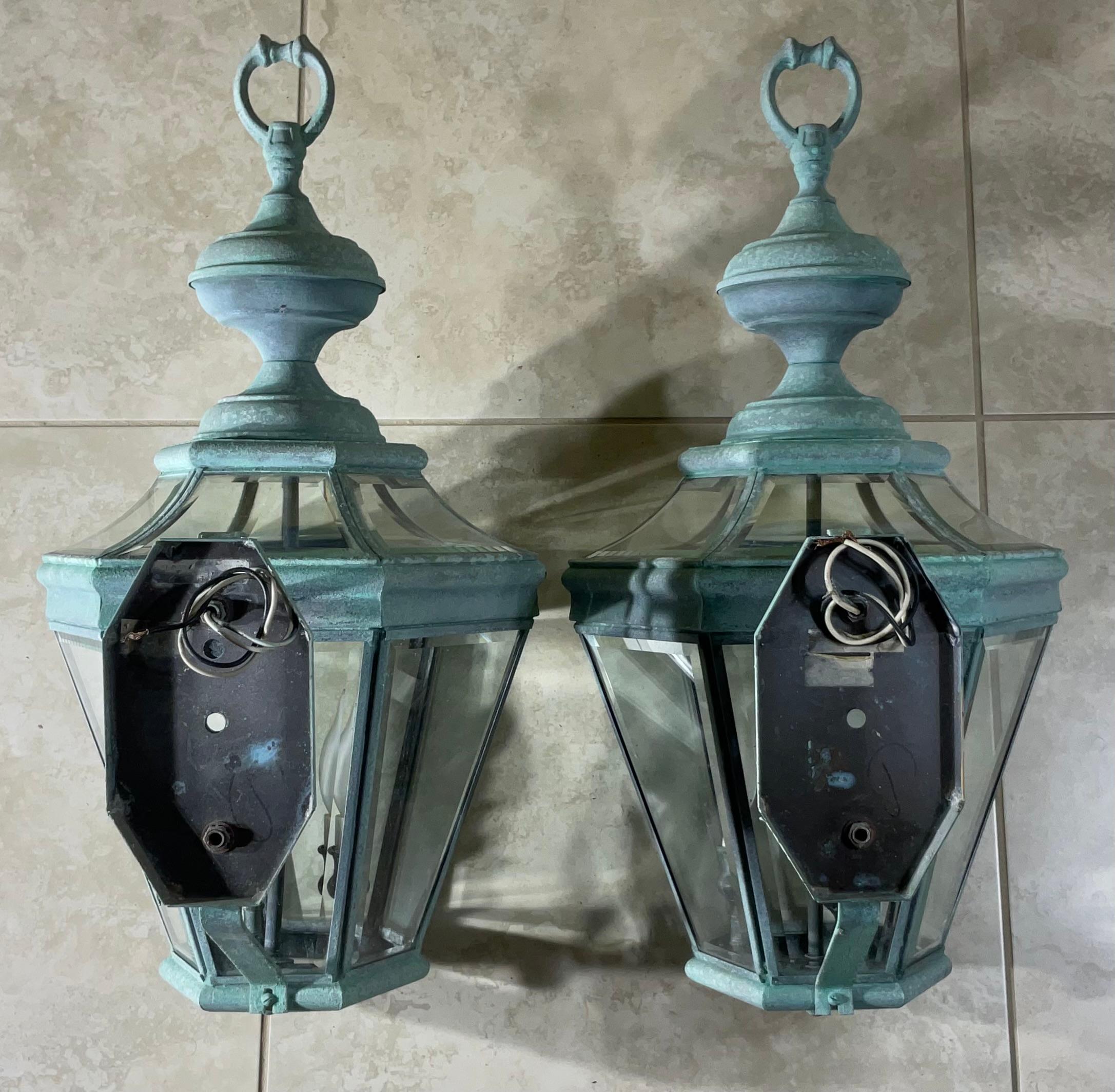 Pair Of Vintage Solid Brass Wall Hanging For Sale 4