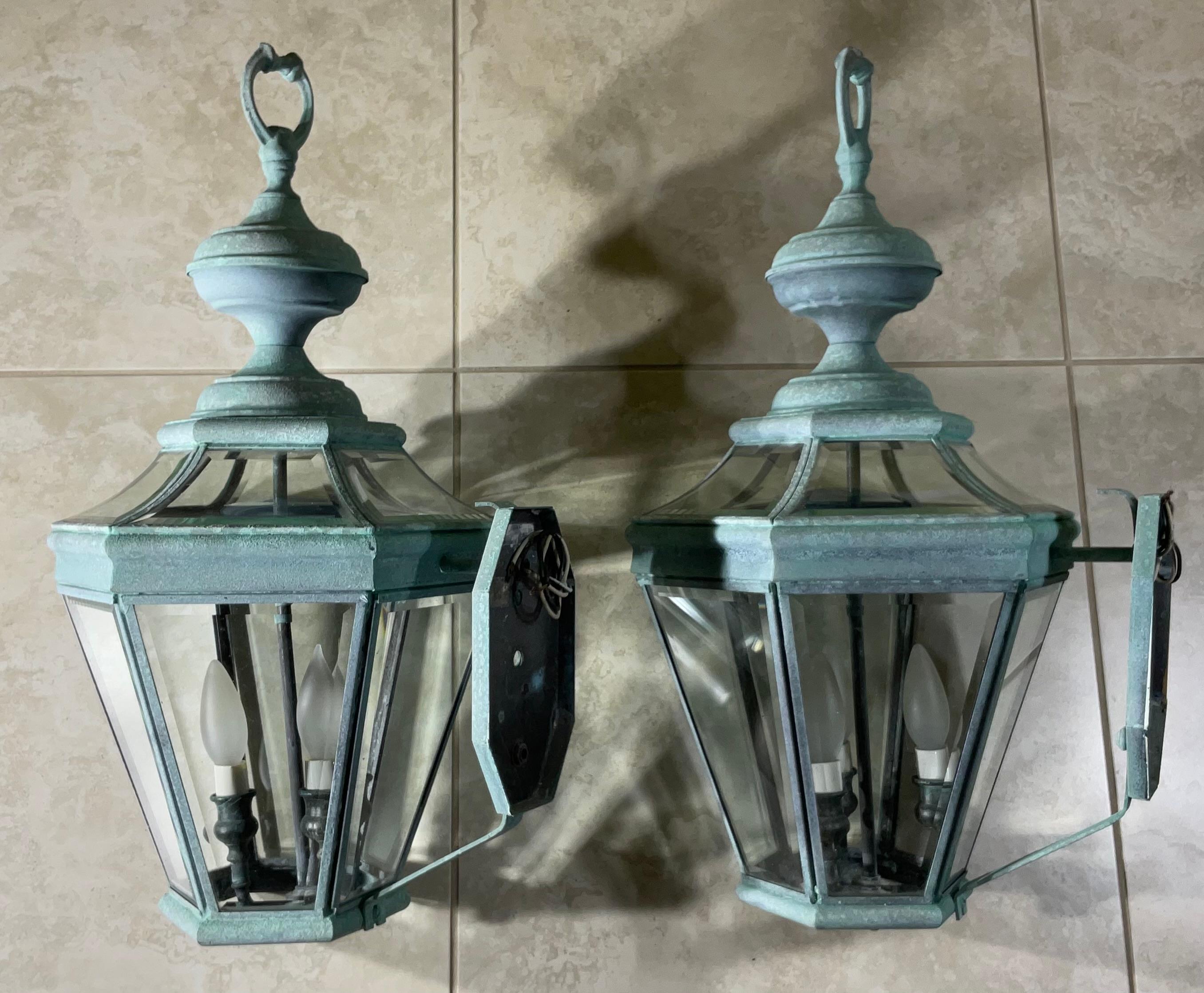 Pair Of Vintage Solid Brass Wall Hanging For Sale 1