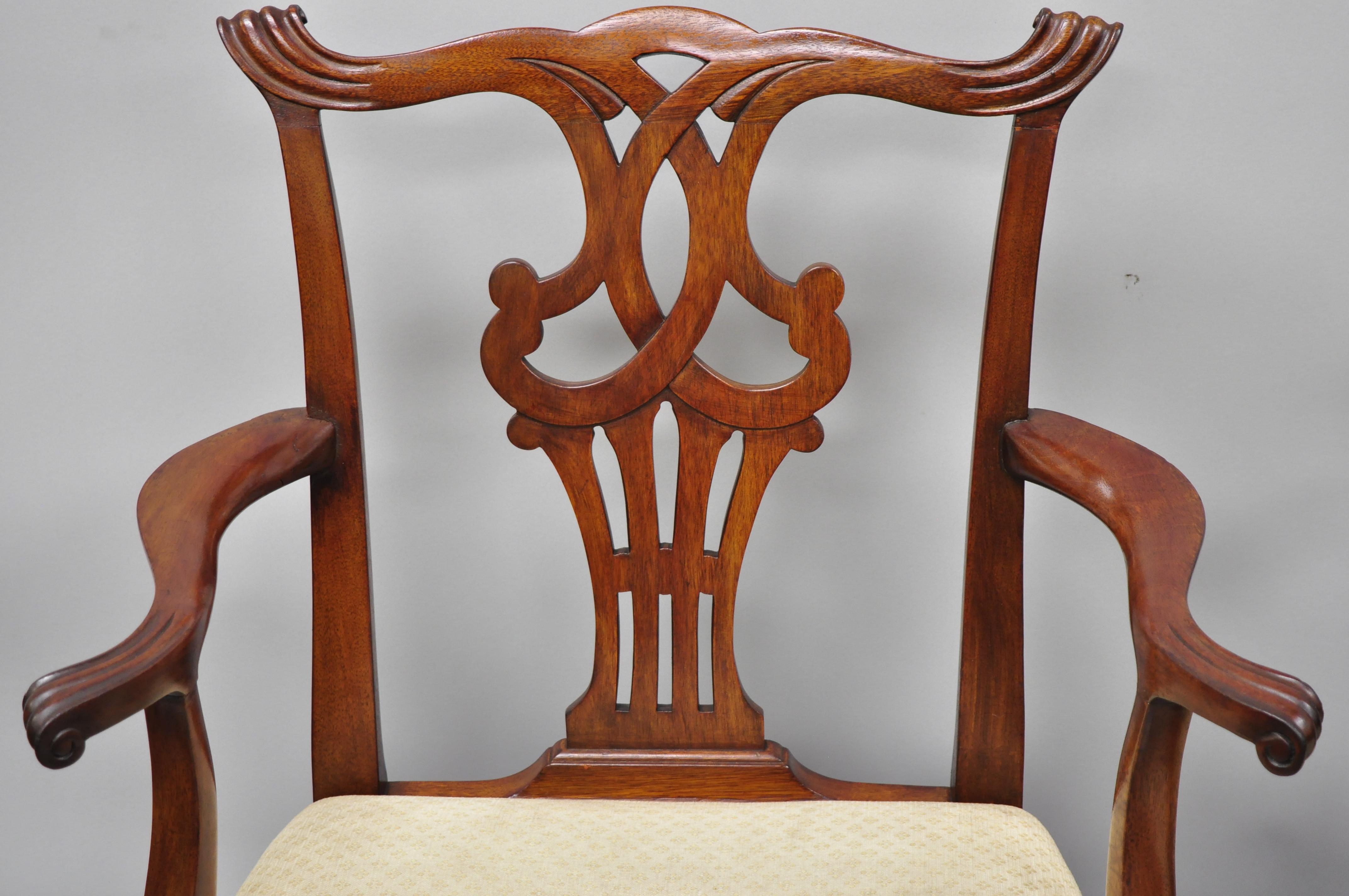 vintage mahogany dining chairs