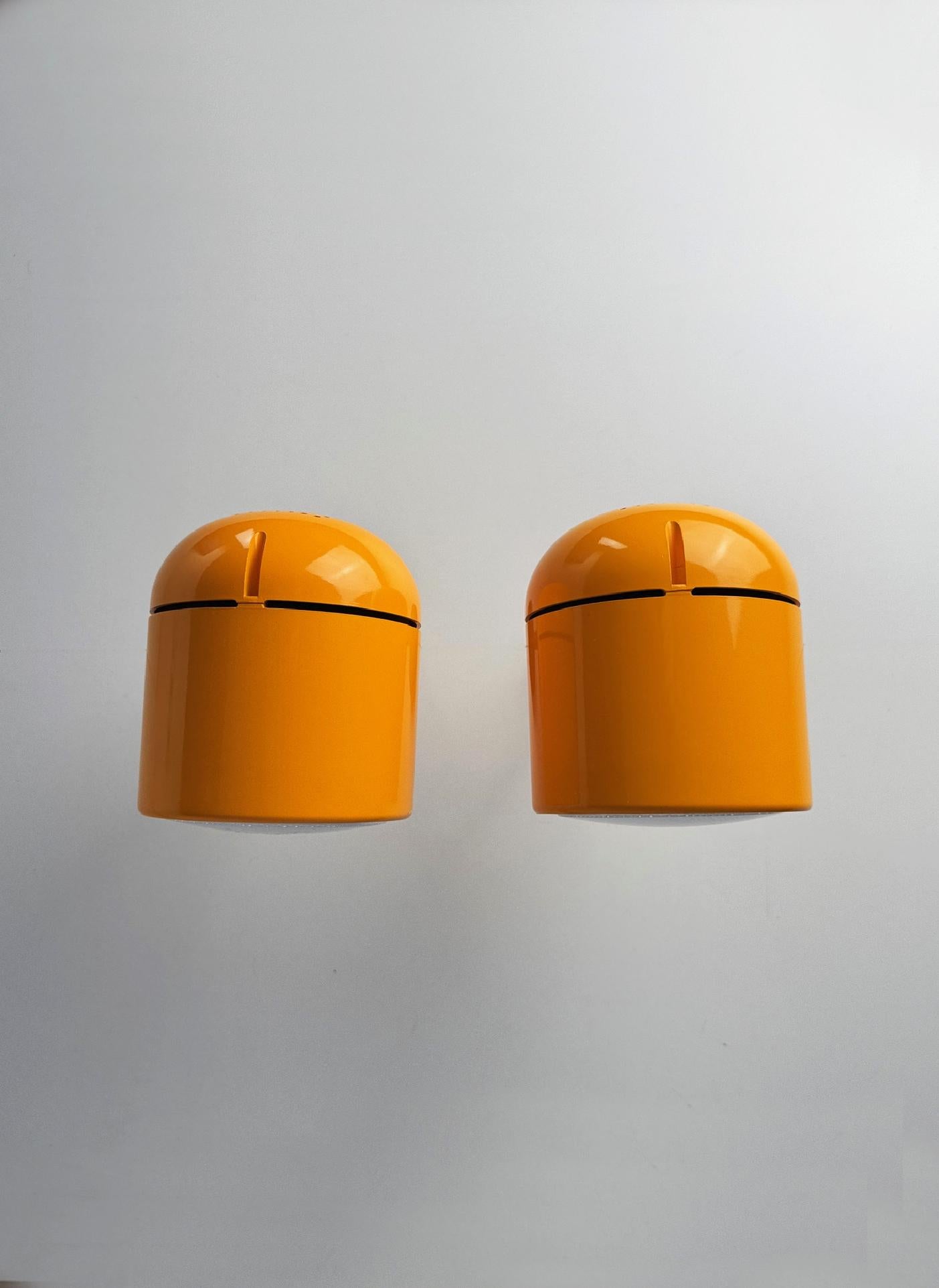 Pair of Vintage Staff Leuchten Sconces by Arnold Berges – Germany, 1970s 4