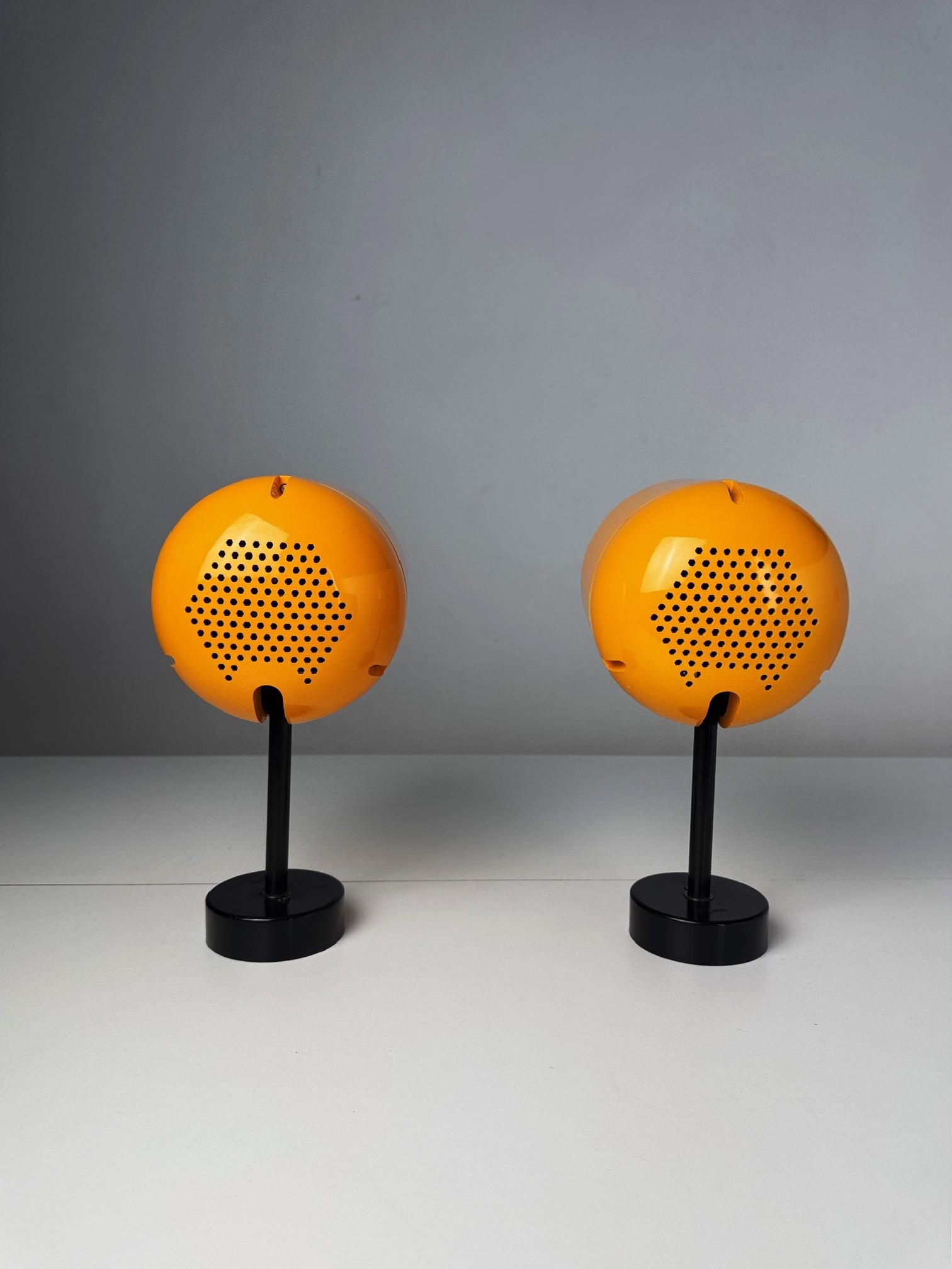 Pair of Vintage Staff Leuchten Sconces by Arnold Berges – Germany, 1970s In Good Condition In BARCELONA, ES
