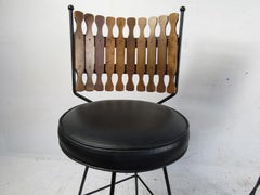 Paire de tabourets vintage