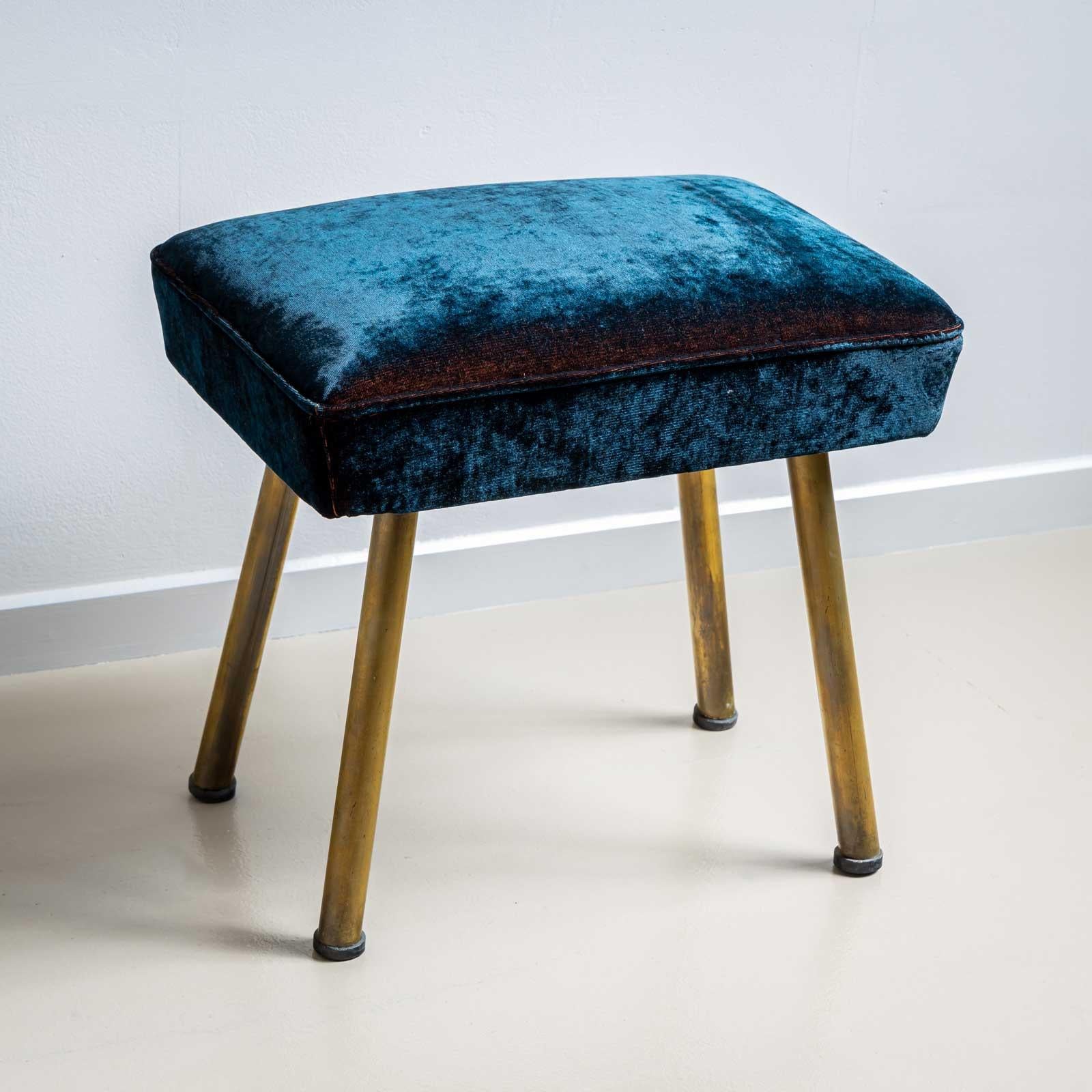 Paire de tabourets vintage, Italie, milieu du 20e siècle en vente 6