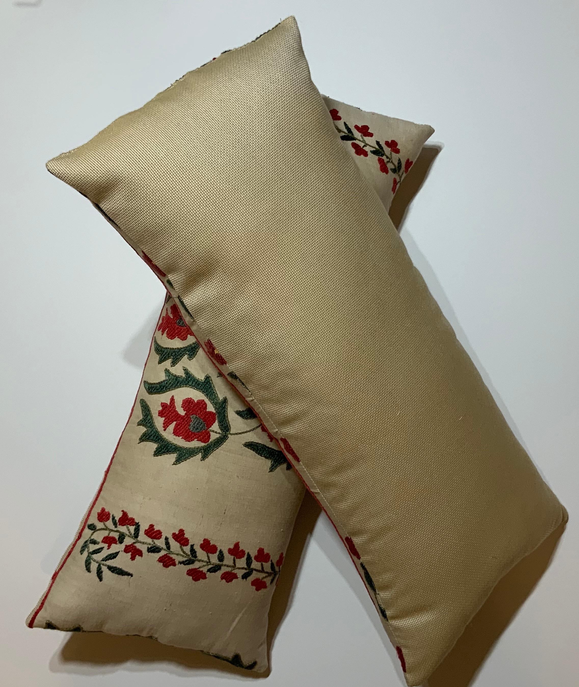 Pair of Vintage Suzani Pillow 5