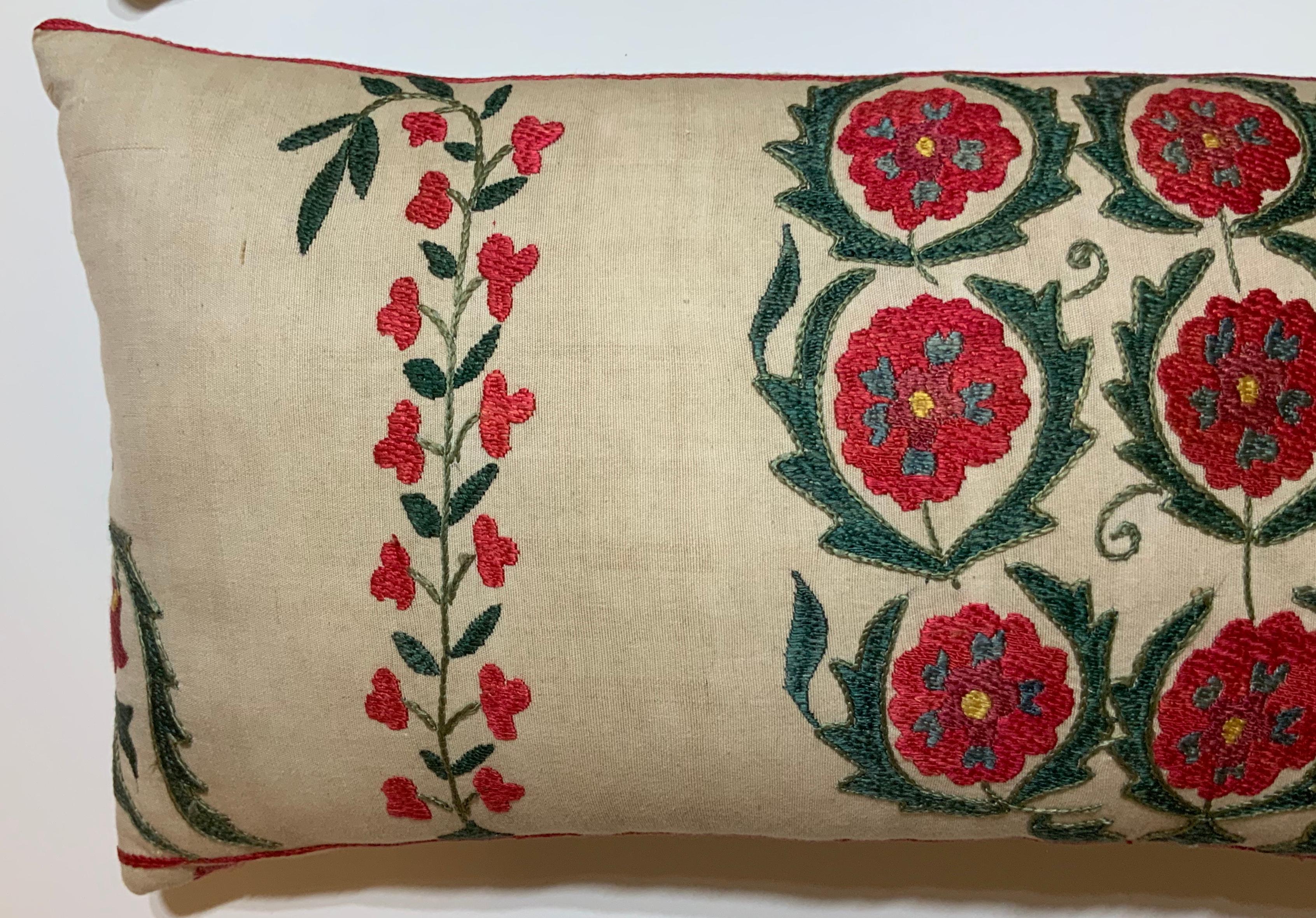 20th Century Pair of Vintage Suzani Pillow