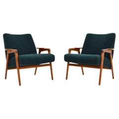 Pair of Vintage Swedish Armchairs by Yngve Ekstrom