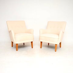 Pair of Vintage Swedish Armchairs
