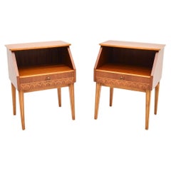 Pair of Retro Swedish Bedside Cabinets
