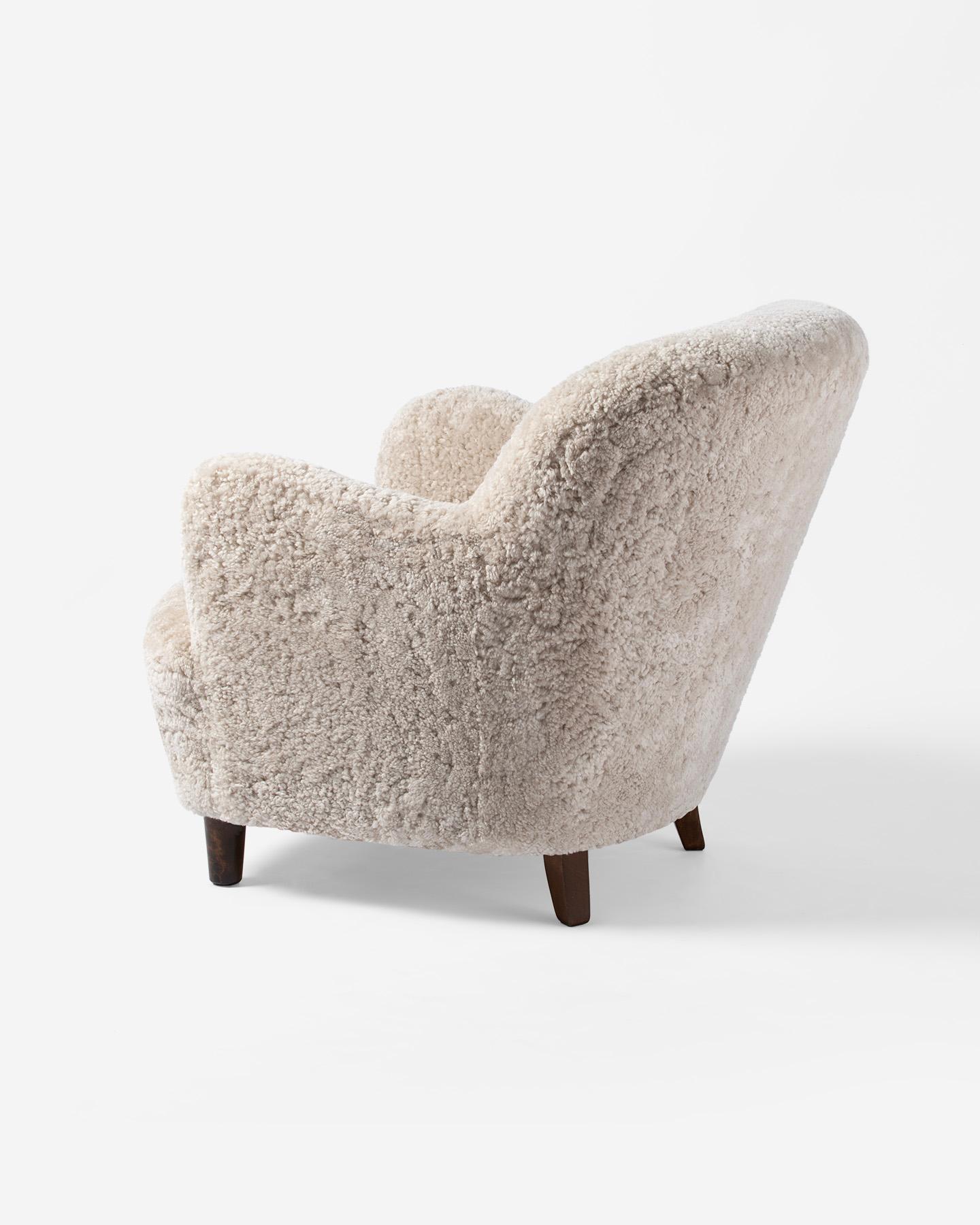 Pareja de sillones suecos Otto Schultz de la década de 1940 Sueco en venta