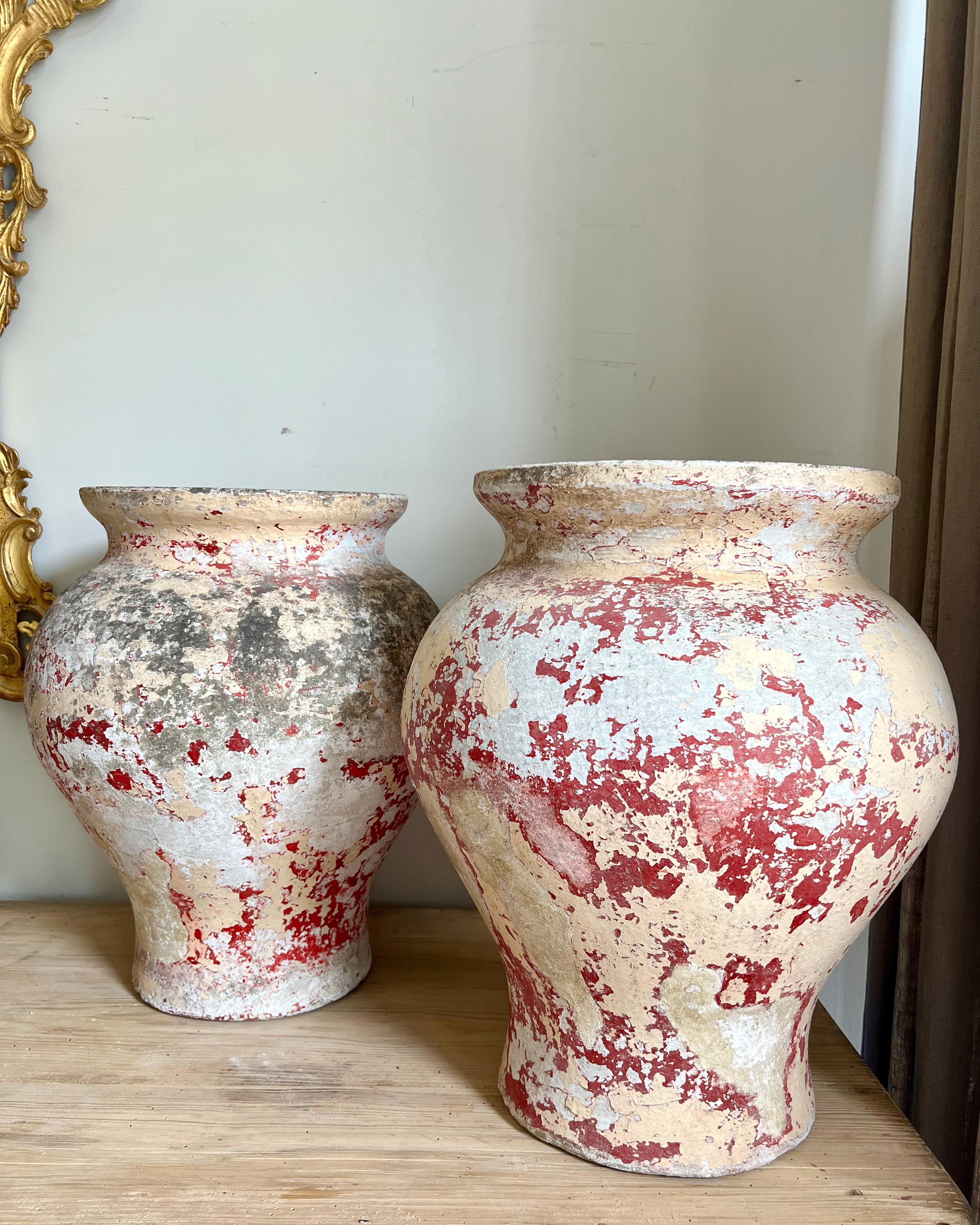 Mid-20th Century Pair of Vintage Swiss Willy Guhl Vases For Sale