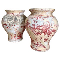 Pair of Vintage Swiss Willy Guhl Vases