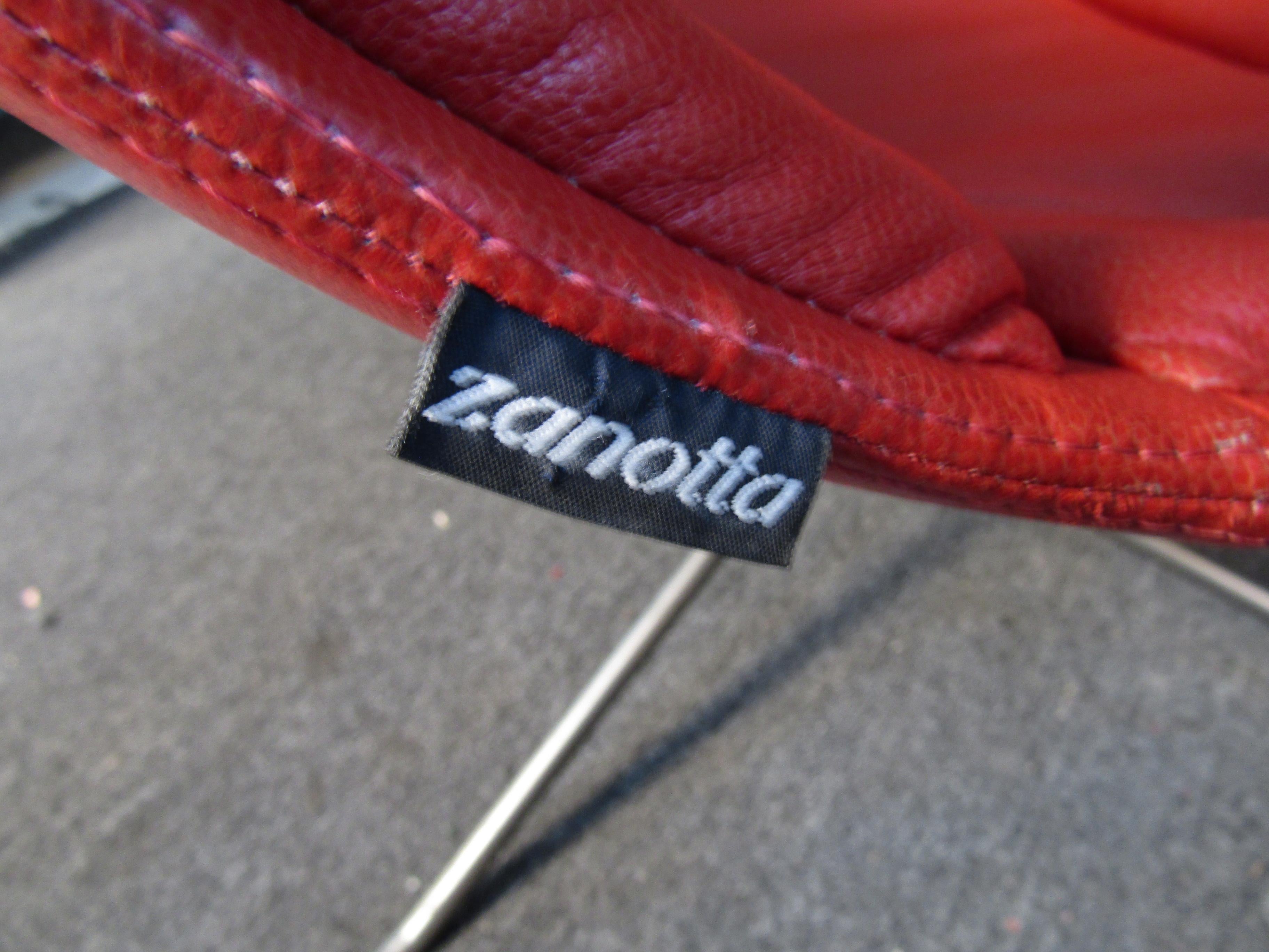 Paar drehbare Vintage-Stühle von Zanotta im Angebot 3