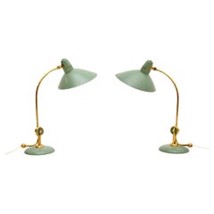 Pair of Retro Table Lamps by Hala Zeist