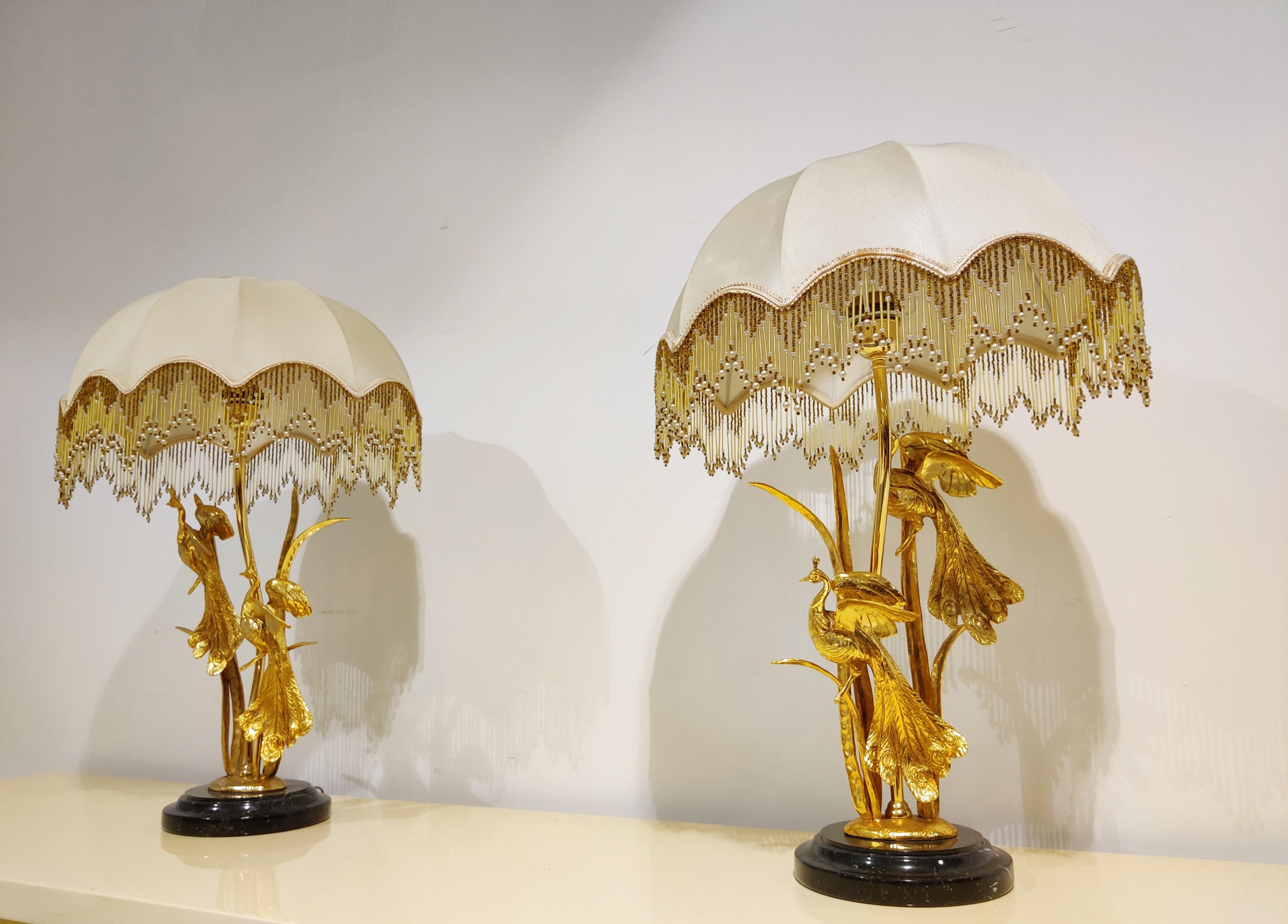 Pair of Vintage Table Lamps by L. Galeotti, 1970s 3