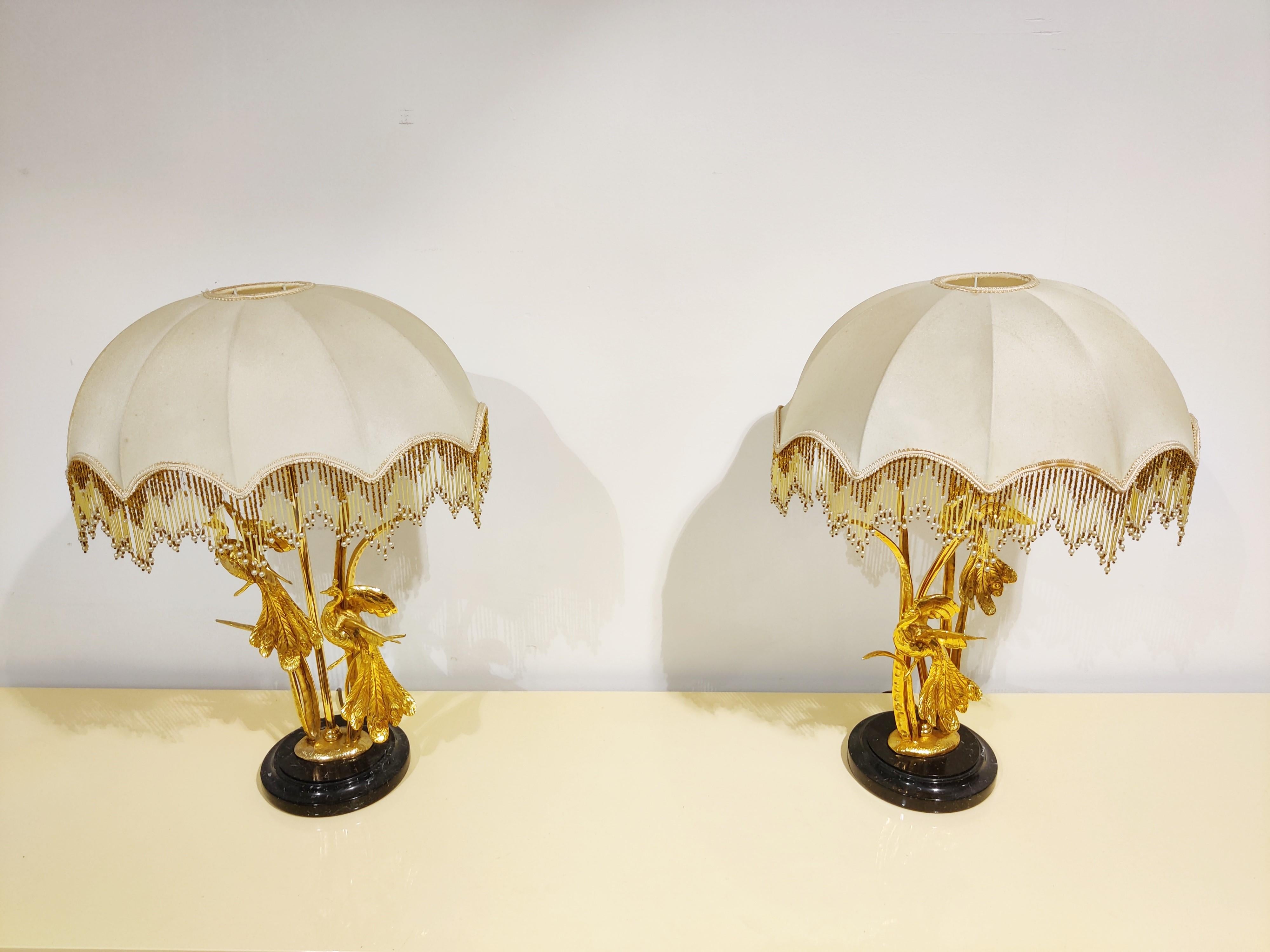 Pair of Vintage Table Lamps by L. Galeotti, 1970s 2