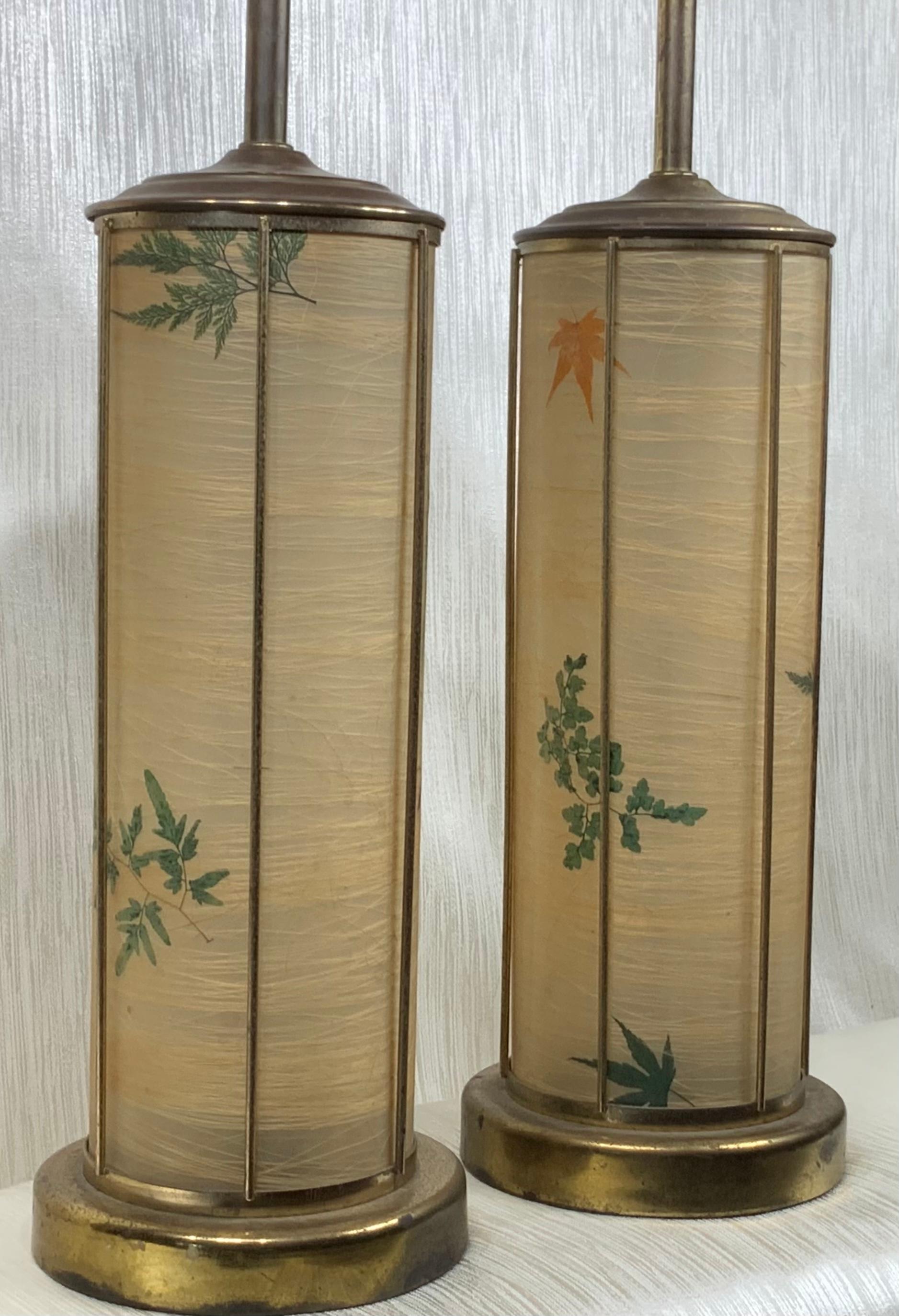 American Pair of Vintage Table Lamps