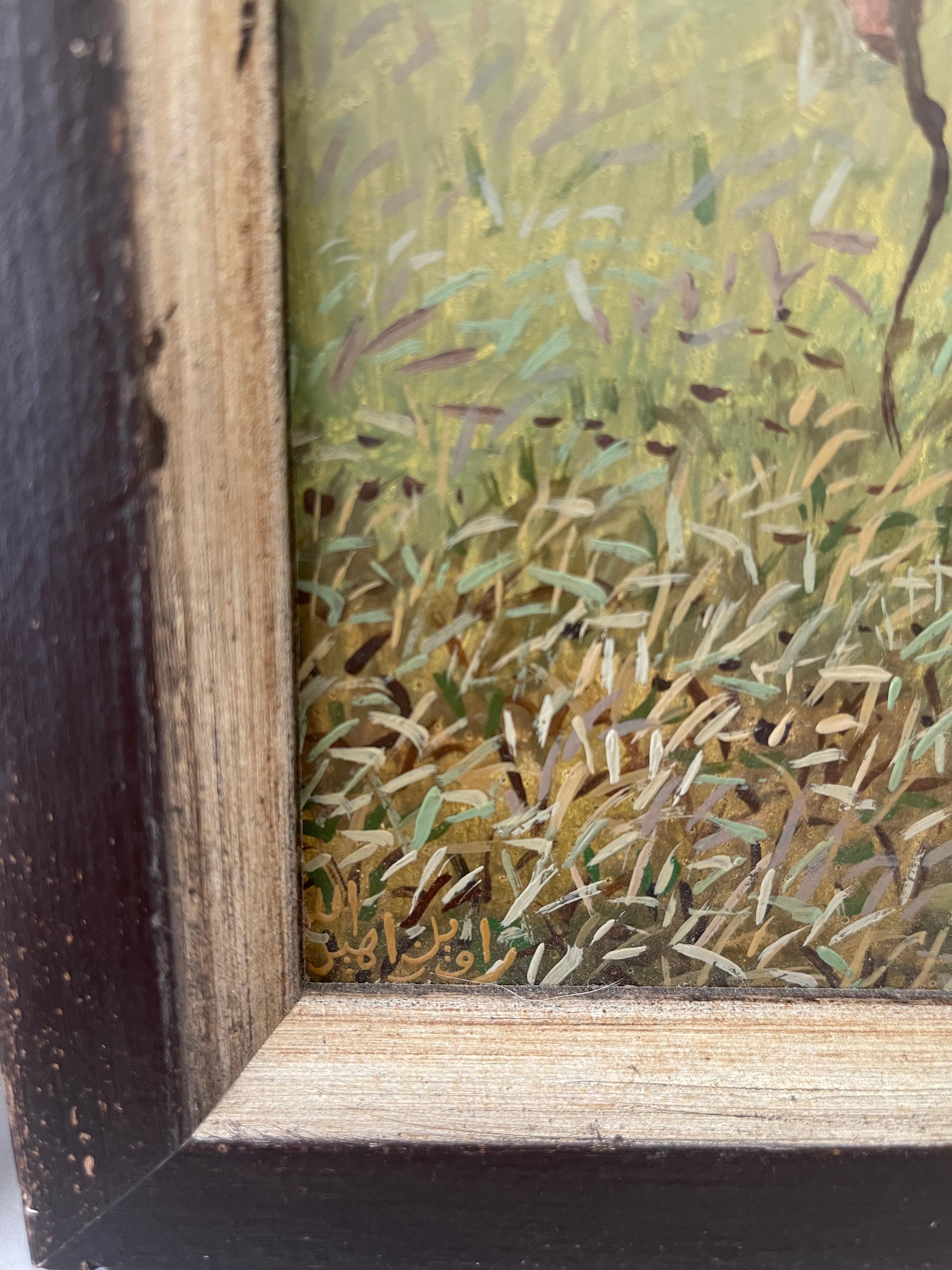 Paar Gemälde eines tatarischen Wächters und einer Frau in traditioneller Kleidung im Angebot 3