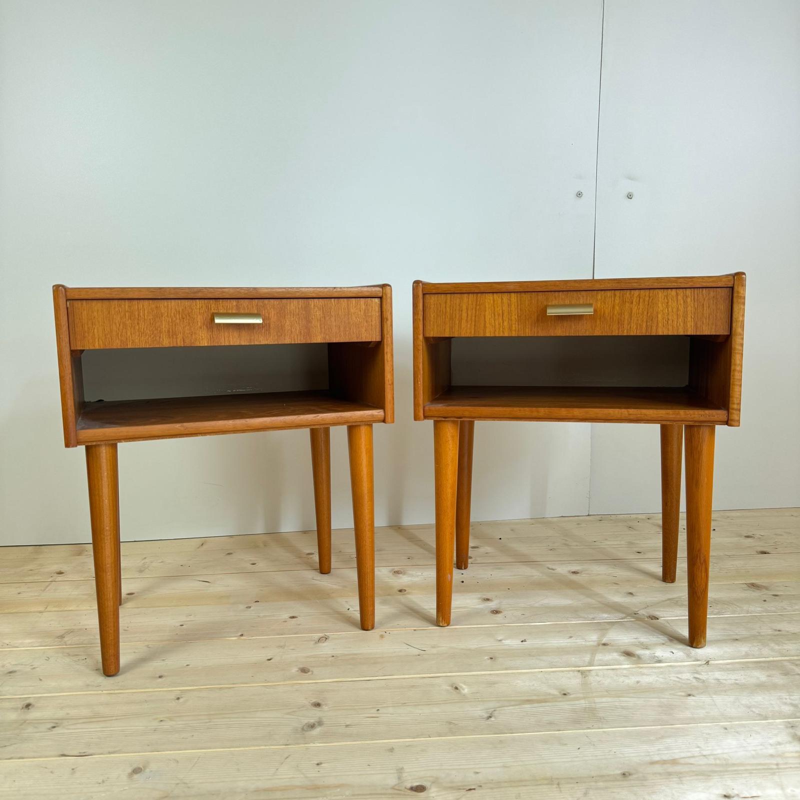 Pair of nightstands, Denmark 1960