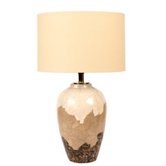 Pair of Vintage Terrazzo Marble Lamps