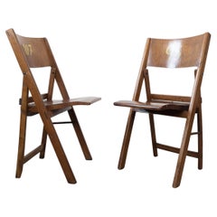 Pair of Used Thonet folding chairs 1930s