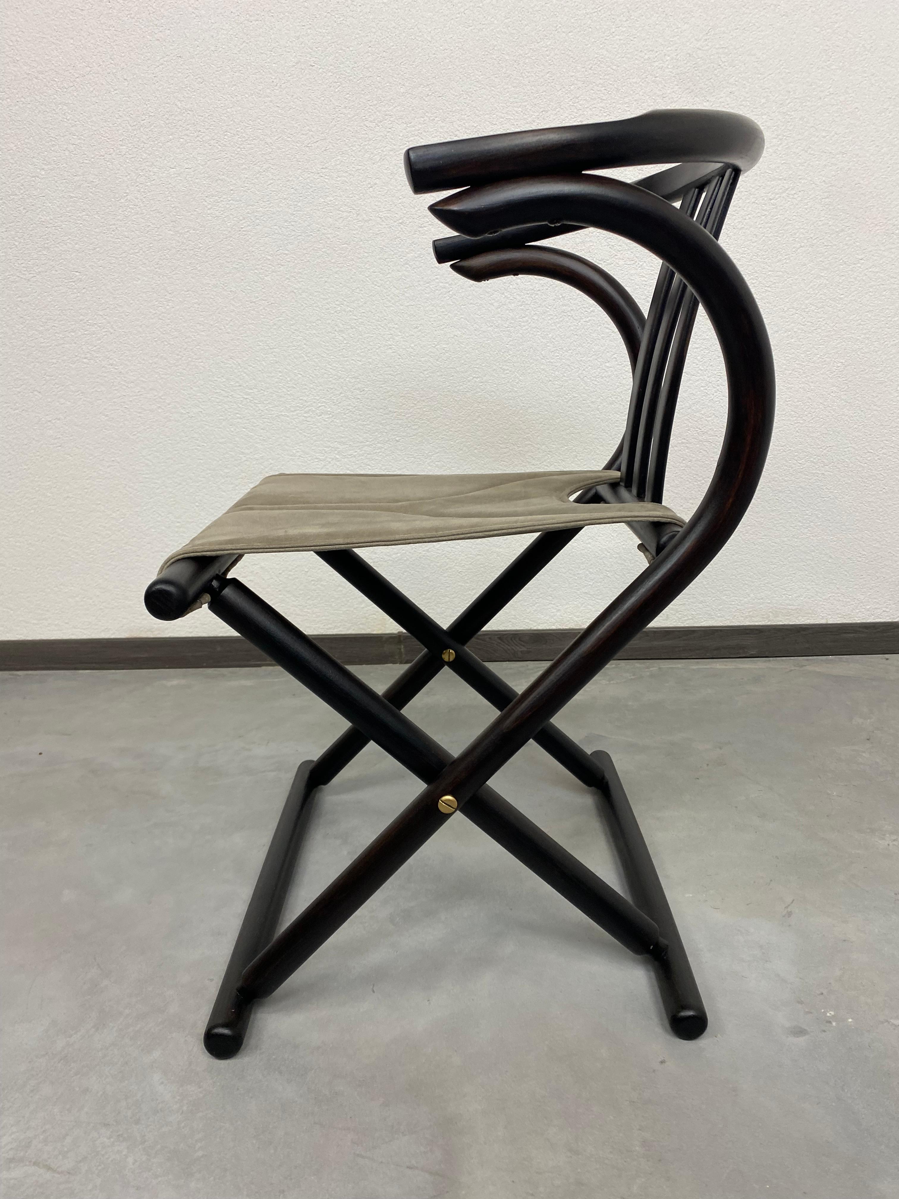 Paire de chaises pliantes vintage Thonet Excellent état à Banská Štiavnica, SK