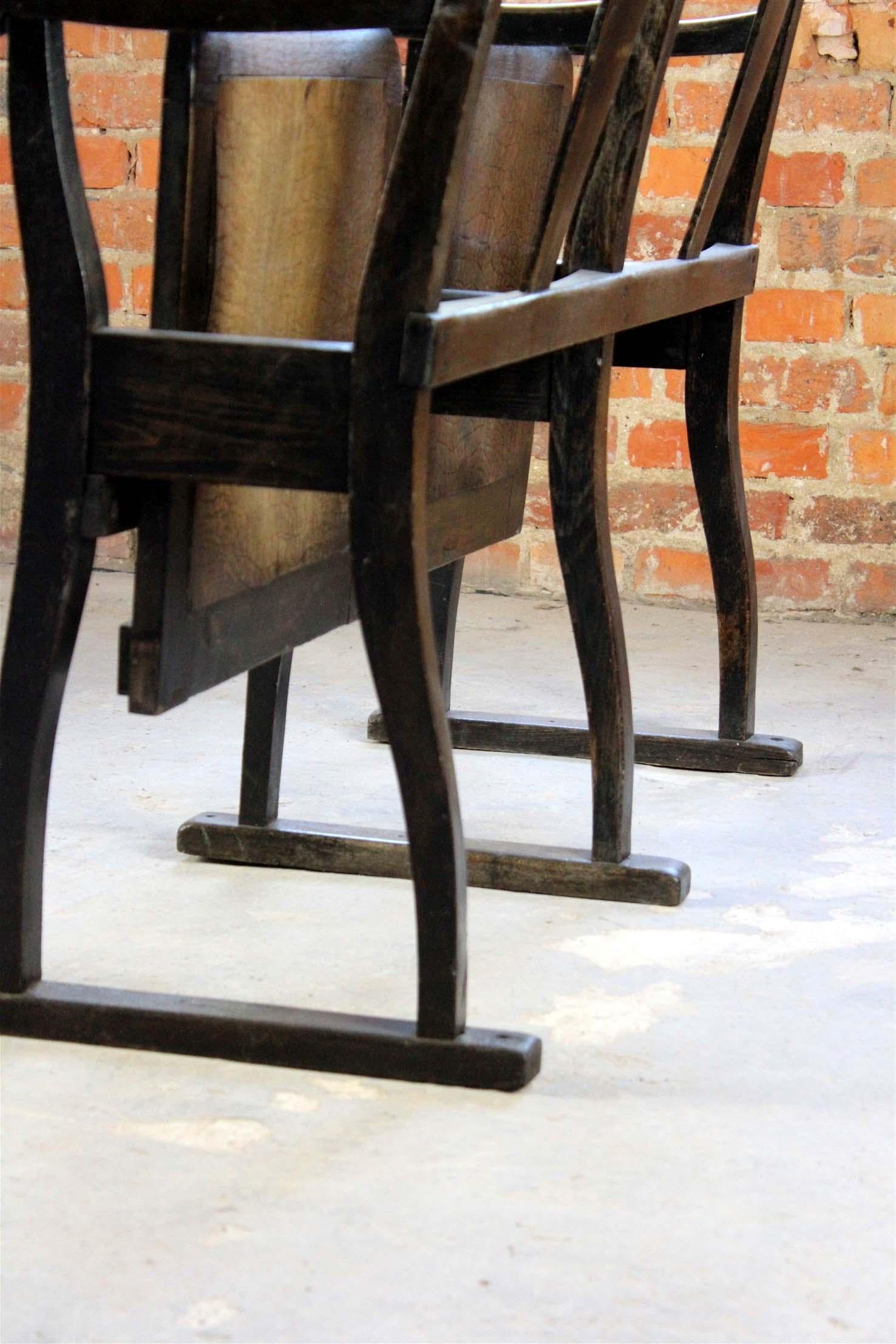 Coppia di poltrone da cinema in stile Thonet d'epoca, anni '30 in vendita 9