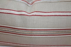 Pair of Vintage Ticking Bolster Pillows