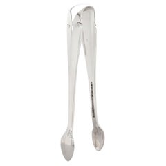 Pair of Vintage Tiffany & Co. Flemish Pattern Sterling Silver Sugar Tongs